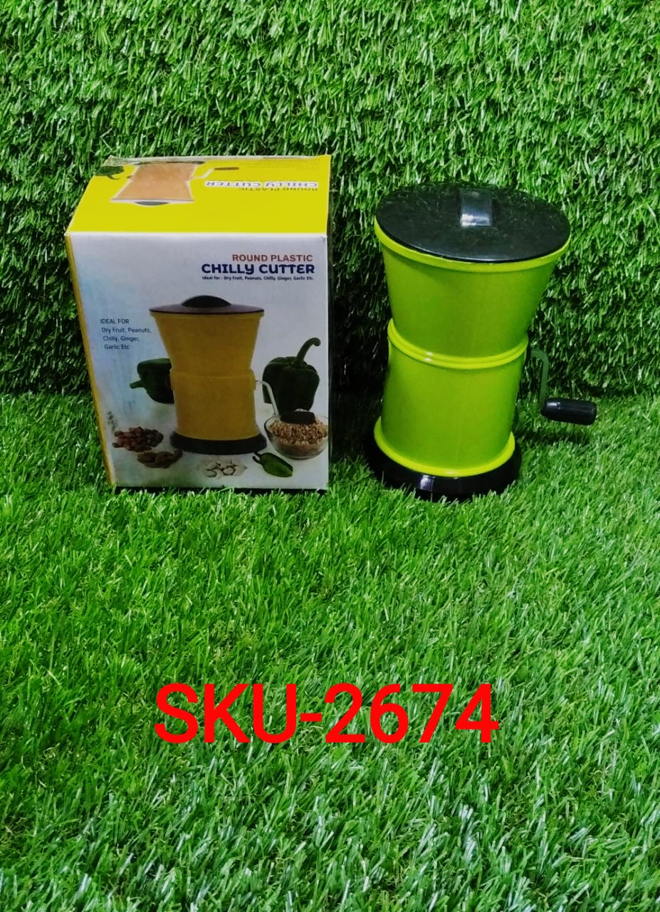 Round Chilly Cutter and grinder tool with effective sharp chopping and cutting - Image 8