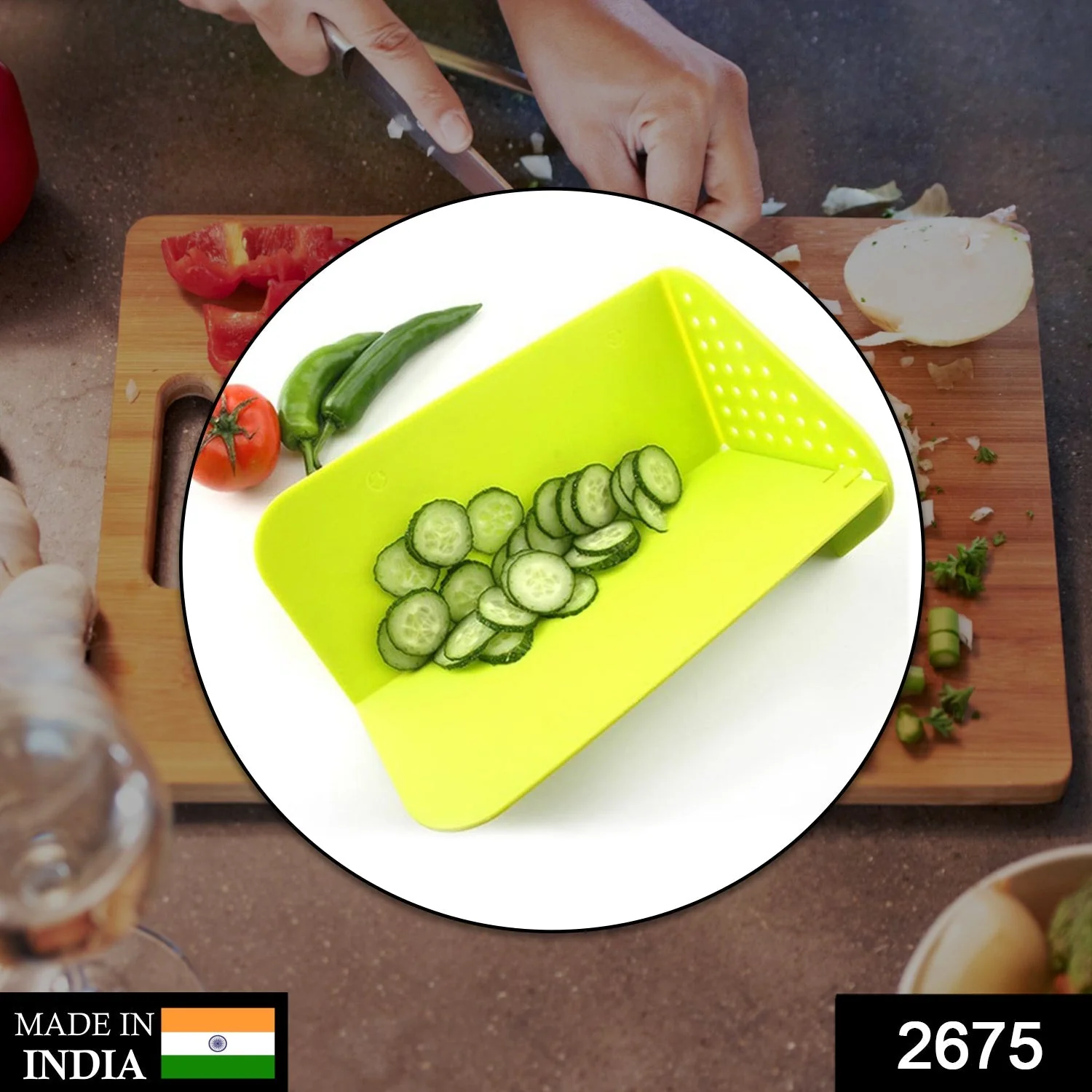 Multi Chopping Board and Stand for Cutting and Chopping Vegetables - Image 2