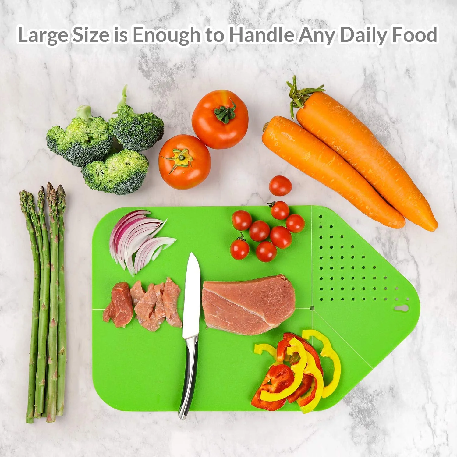 Multi Chopping Board and Stand for Cutting and Chopping Vegetables - Image 3