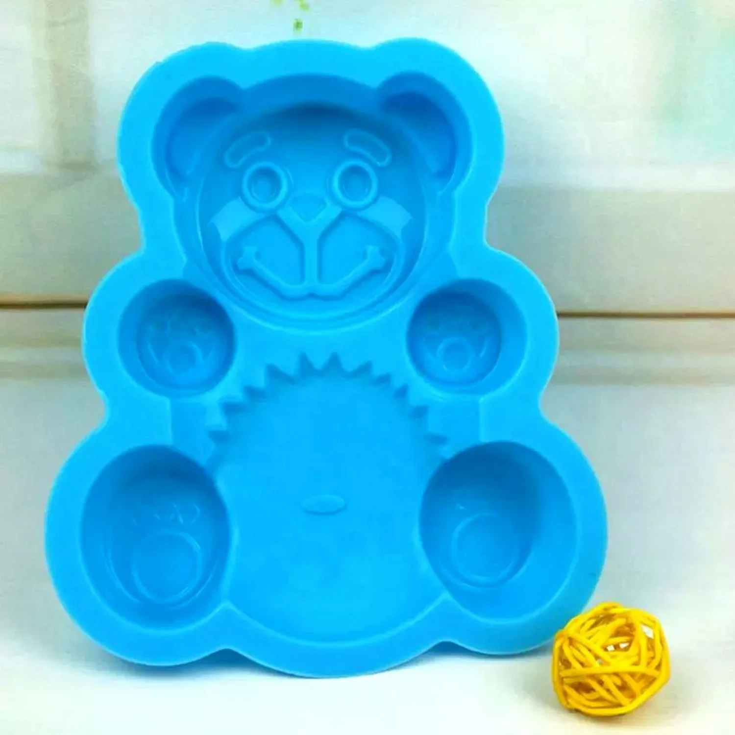 Set of 4 Silicone Animal Moulds for Cake, Chocolate, Soap & Candle Making, Diwali - Image 3