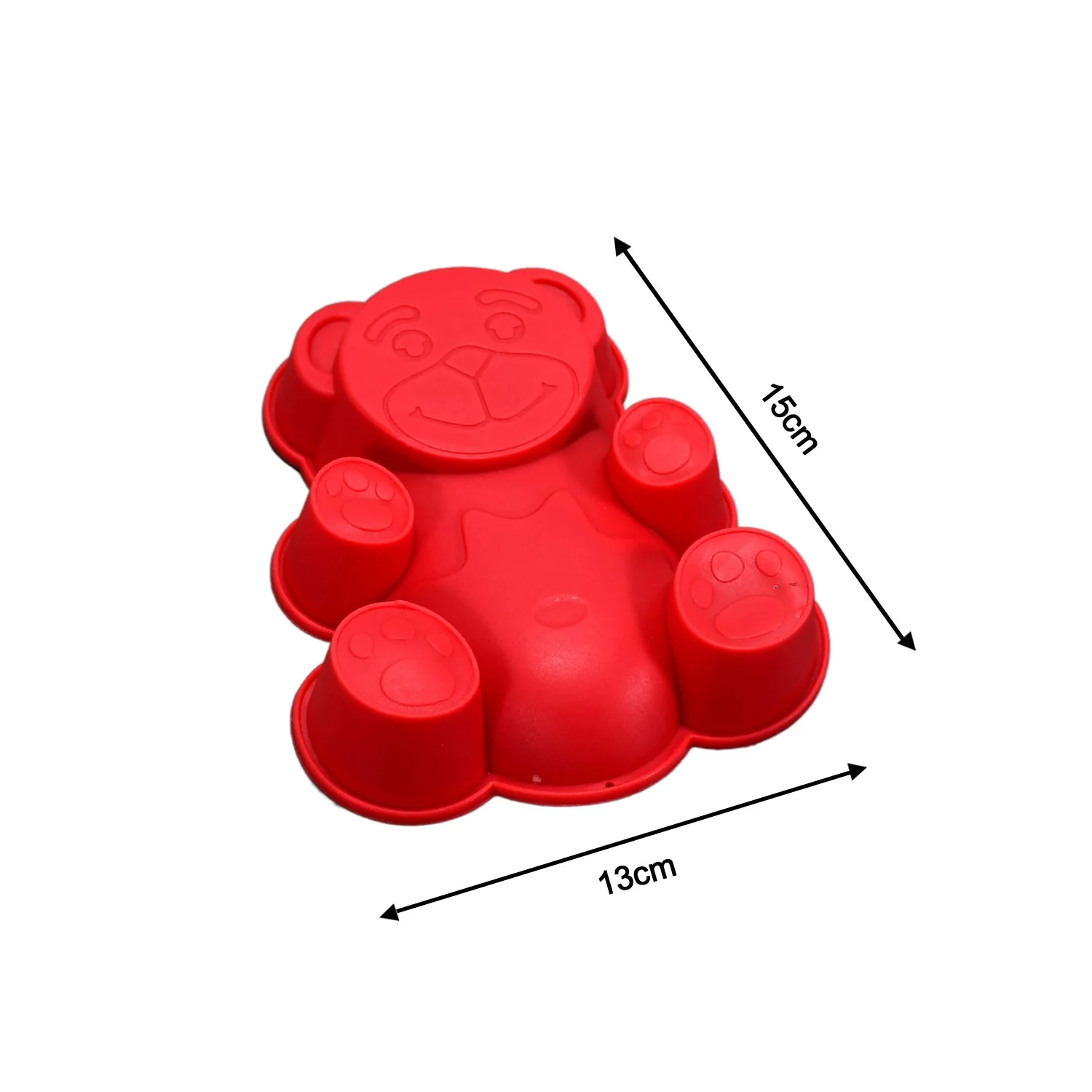 Set of 4 Silicone Animal Moulds for Cake, Chocolate, Soap & Candle Making, Diwali - Image 5