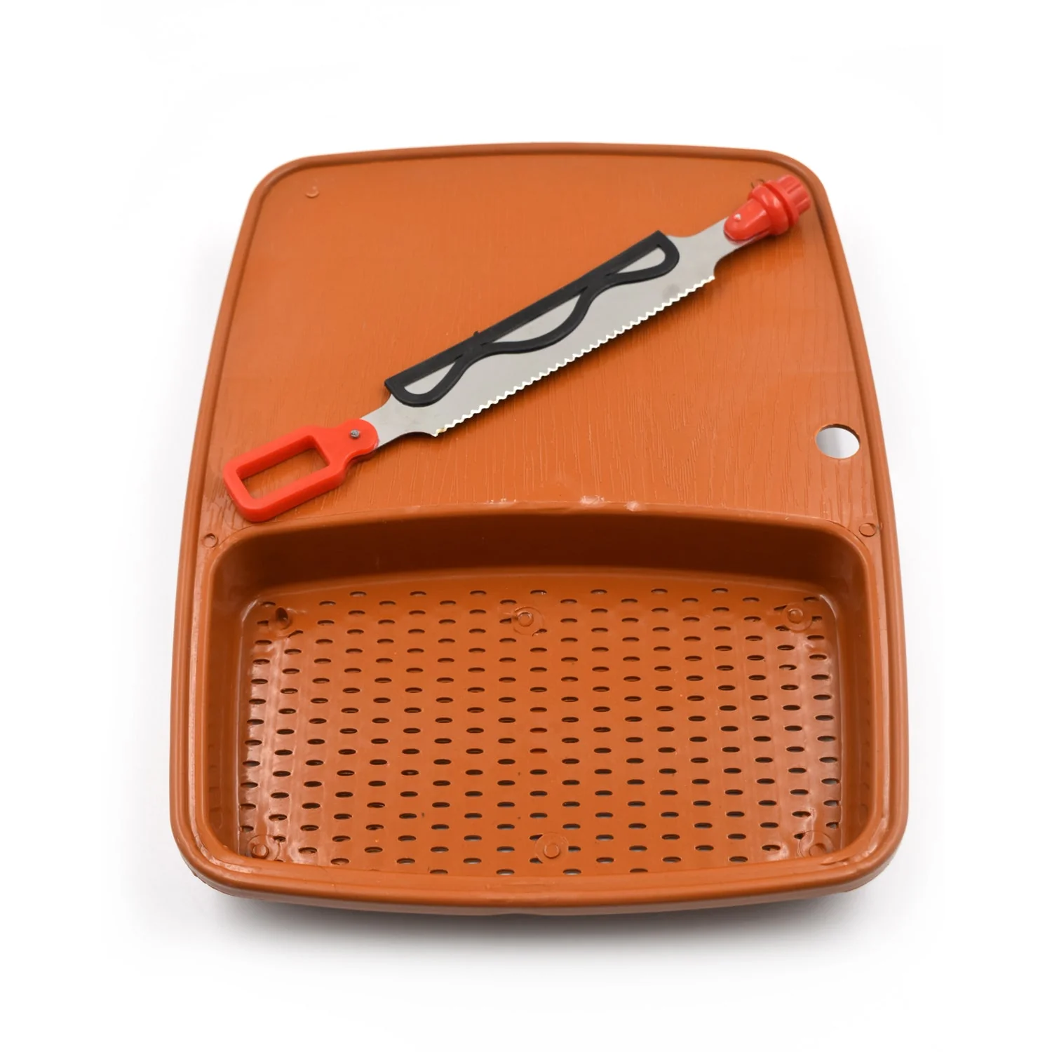 Cut & Wash Box & Tray – Versatile Kitchen Tool for Fruits & Vegetables - Image 5