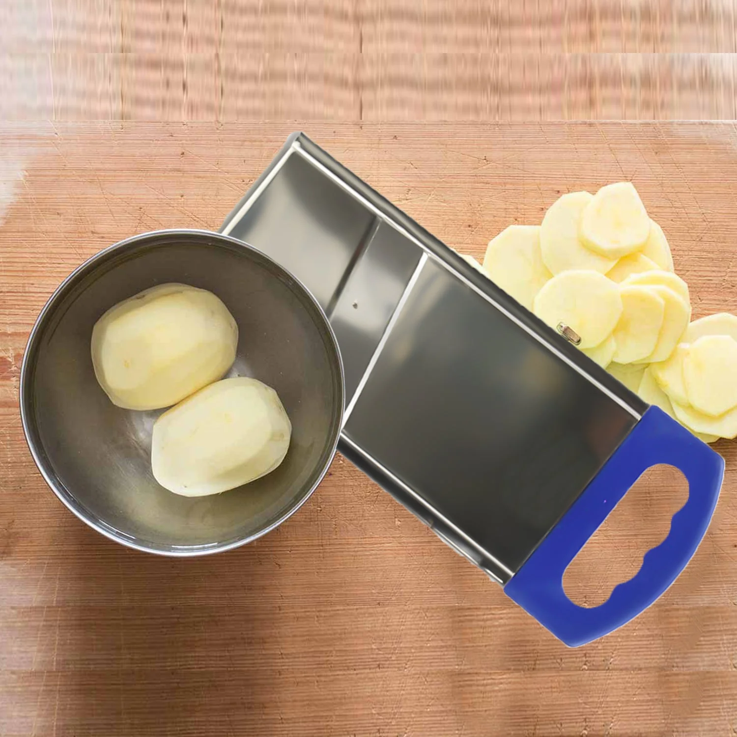 Plain Potato Slicer – Essential Kitchen Tool for Effortless Potato Cutting & Slicing - Image 5