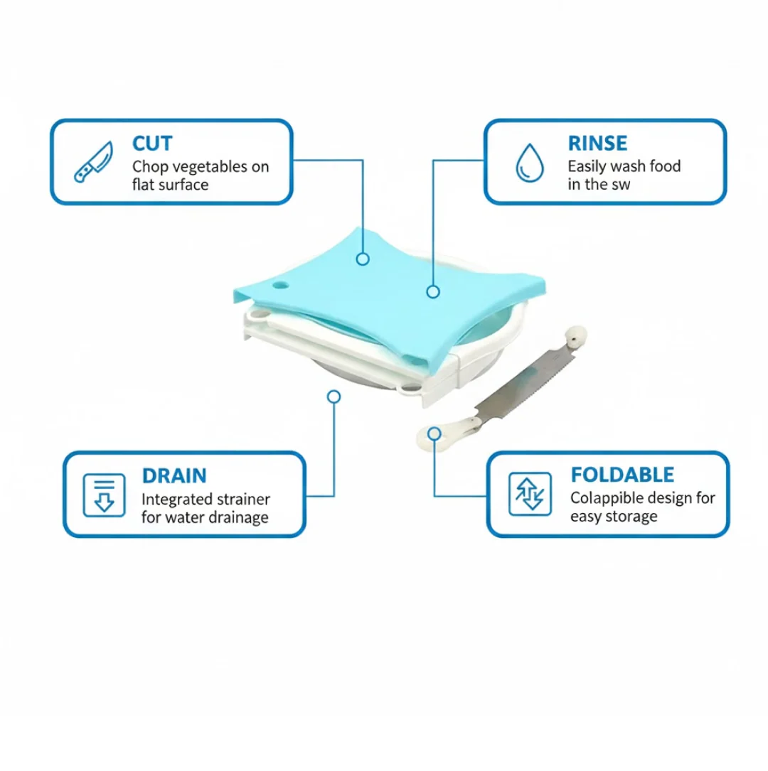 Adjustable Cut N Wash used in all kinds of household and kitchen - Image 2