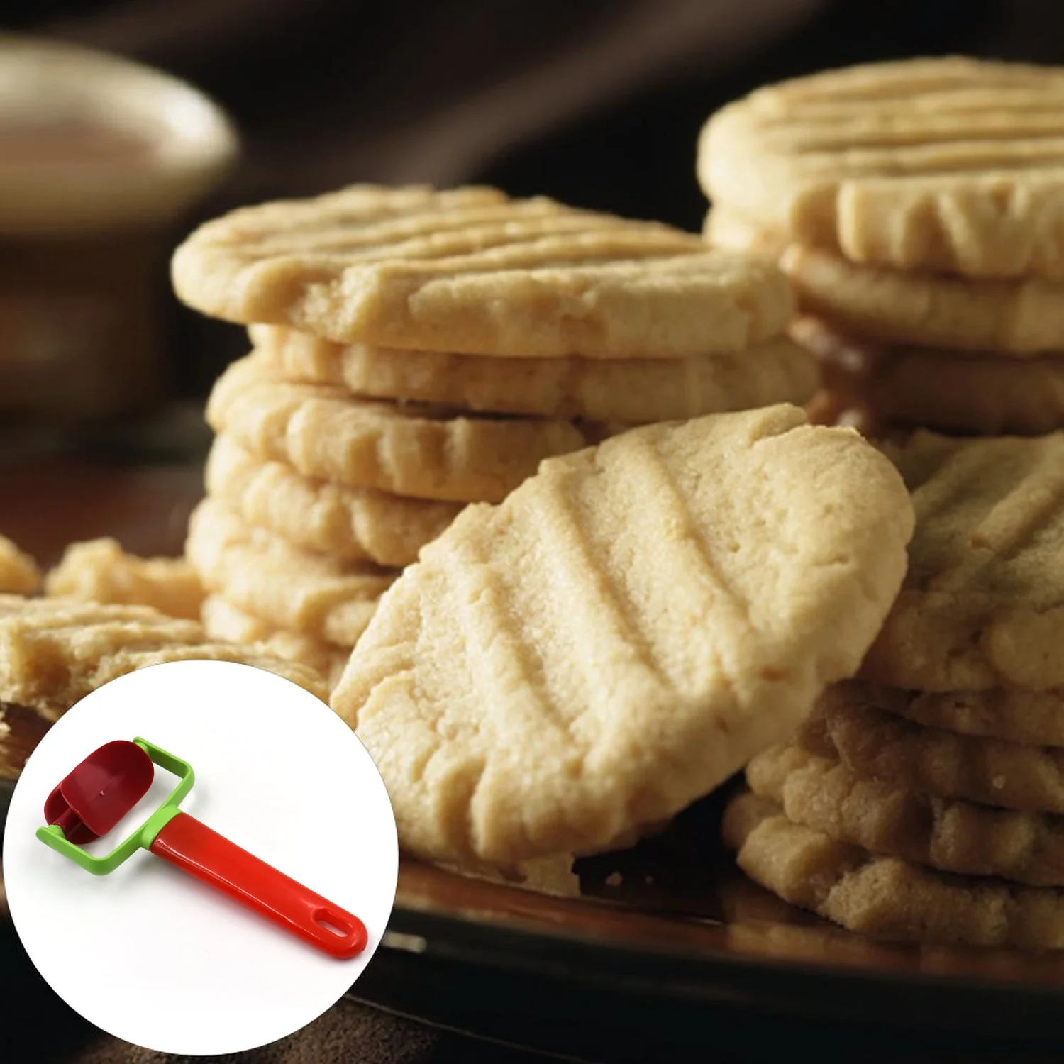Cookie Rolling Cutter – Easy-to-Use Tool for Making Cookies & Snacks - Image 3