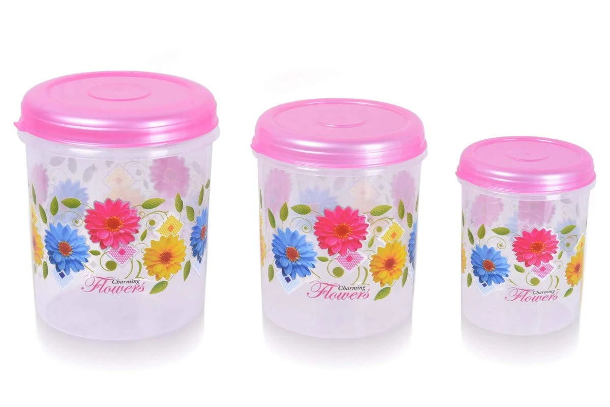 3 Pc Storage Container used in all kinds of places including household - Image 5