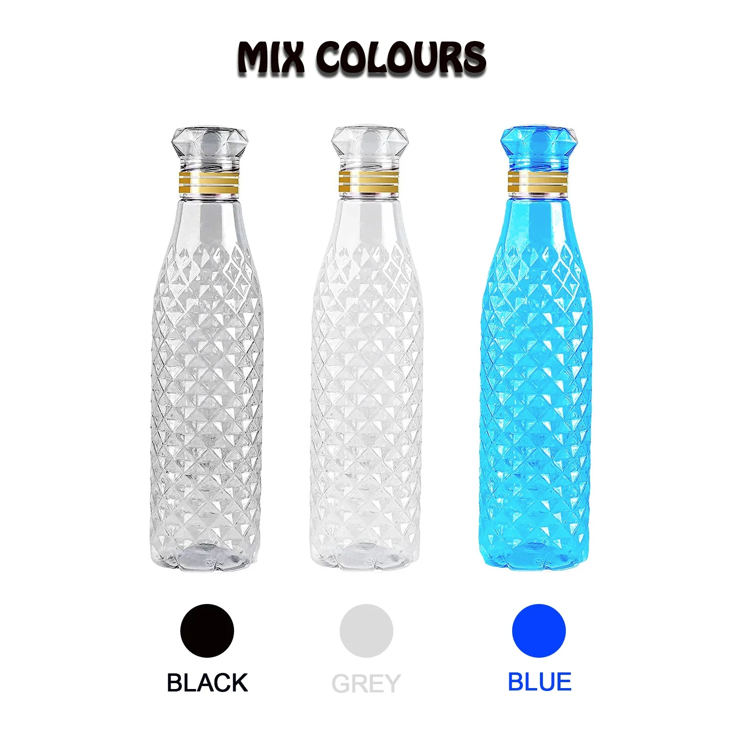 Dimond Cut Water Bottle used by kids - Image 6
