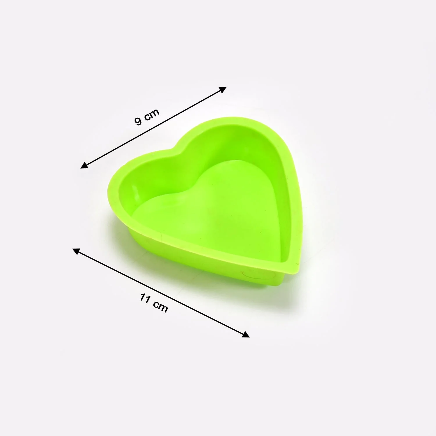 Heart-Shaped Silicone Cake Mold – Baking Tools & Bakeware (Pack of 6) - Image 9