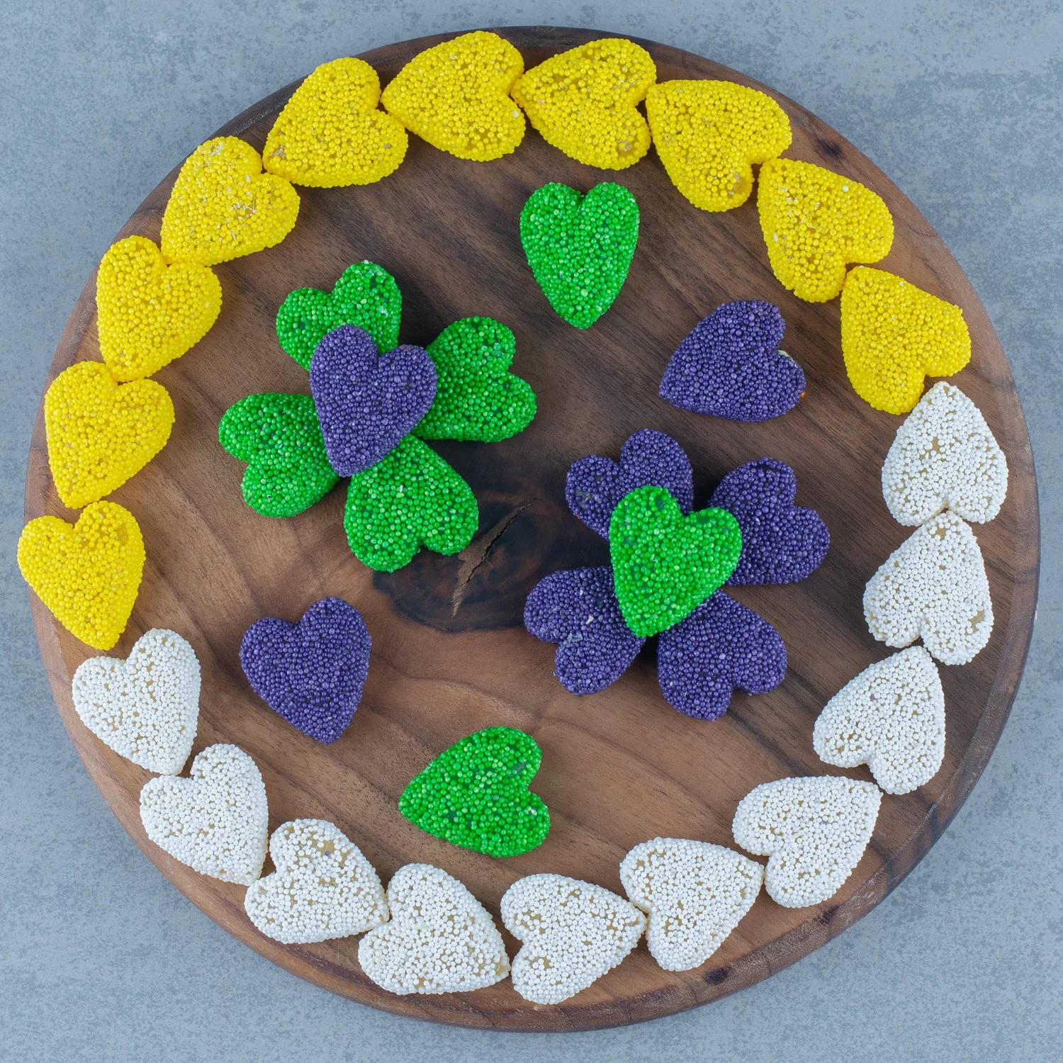 Silicon 10 Cavity Heart Shape Design Chocolate Mould Ice, Jelly Candy Mould - Image 6