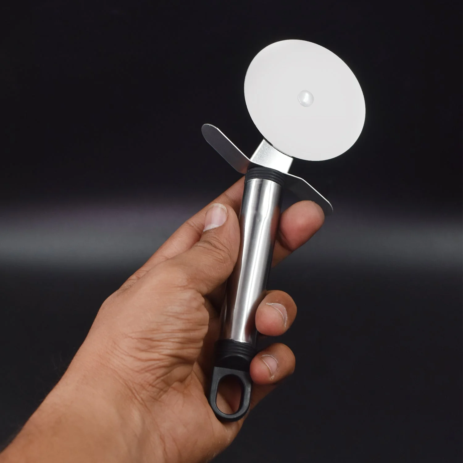 Stainless Steel Pizza Cutter, Pastry Cake Slicer, Sharp, Wheel Type - Image 6