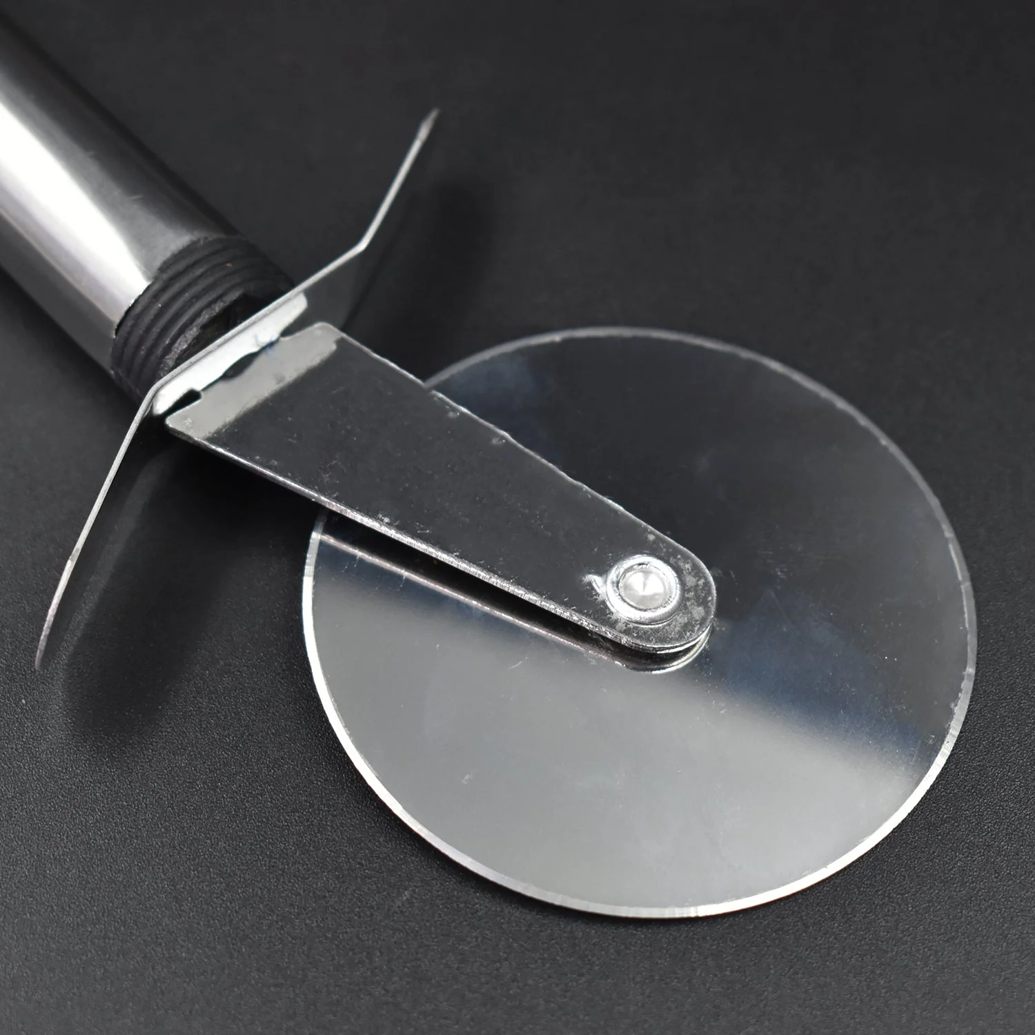 Stainless Steel Pizza Cutter, Pastry Cake Slicer, Sharp, Wheel Type - Image 8