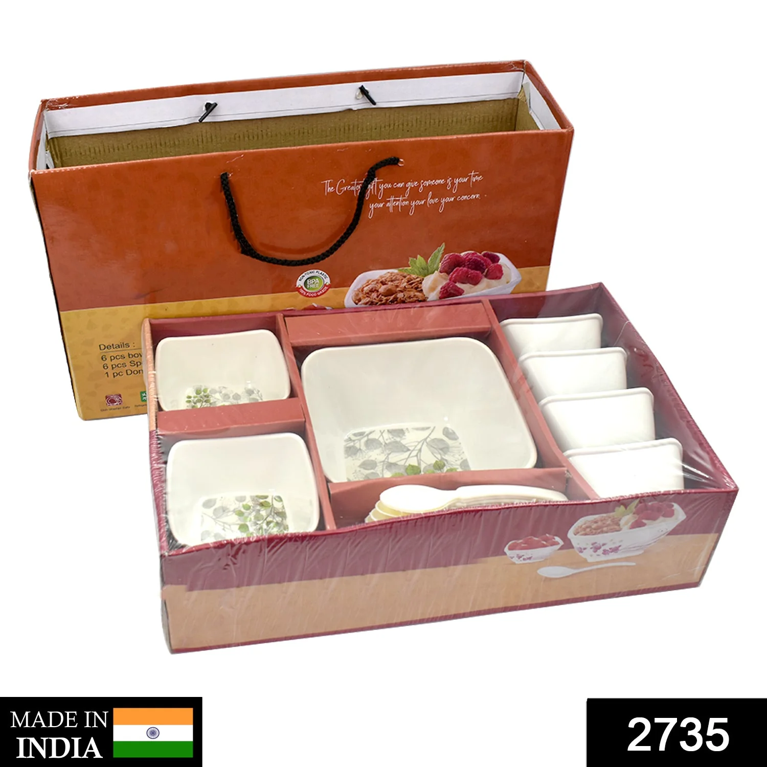 13 Pc Pudding Set used as a cutlery set for serving food purposes - Image 2