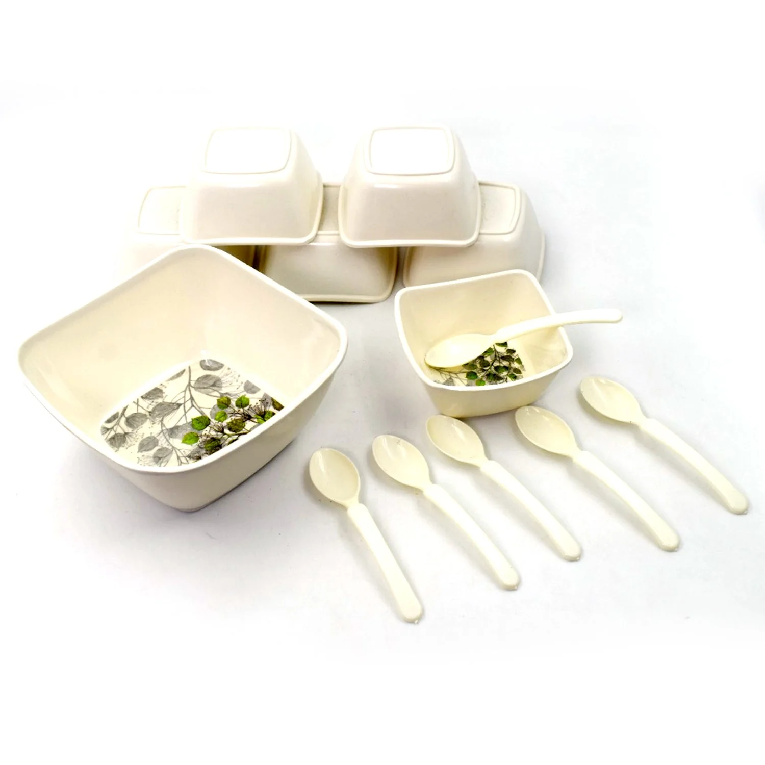 13 Pc Pudding Set used as a cutlery set for serving food purposes - Image 5