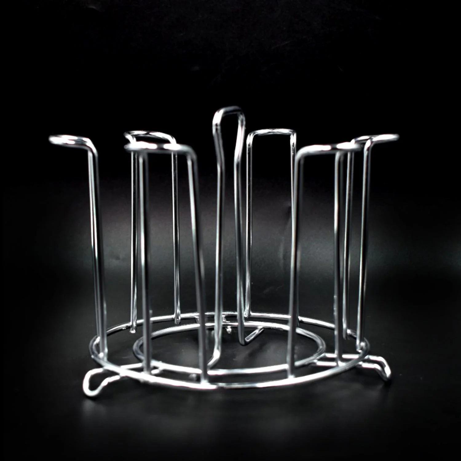 SS Round Glass Stand used for holding sensitive glasses - Image 14