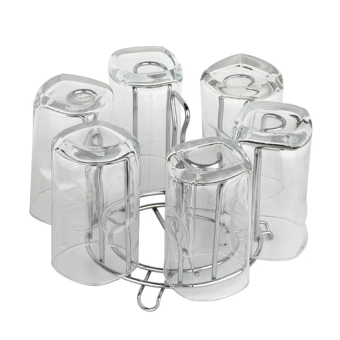 SS Round Glass Stand used for holding sensitive glasses - Image 8