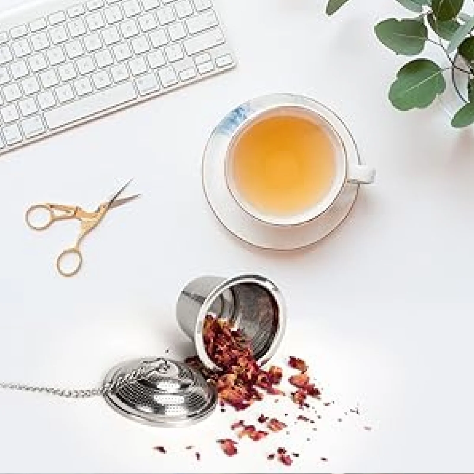 SS Easy Tea Filter for Filtering Tea in Household and Official Kitchen Use - Image 3