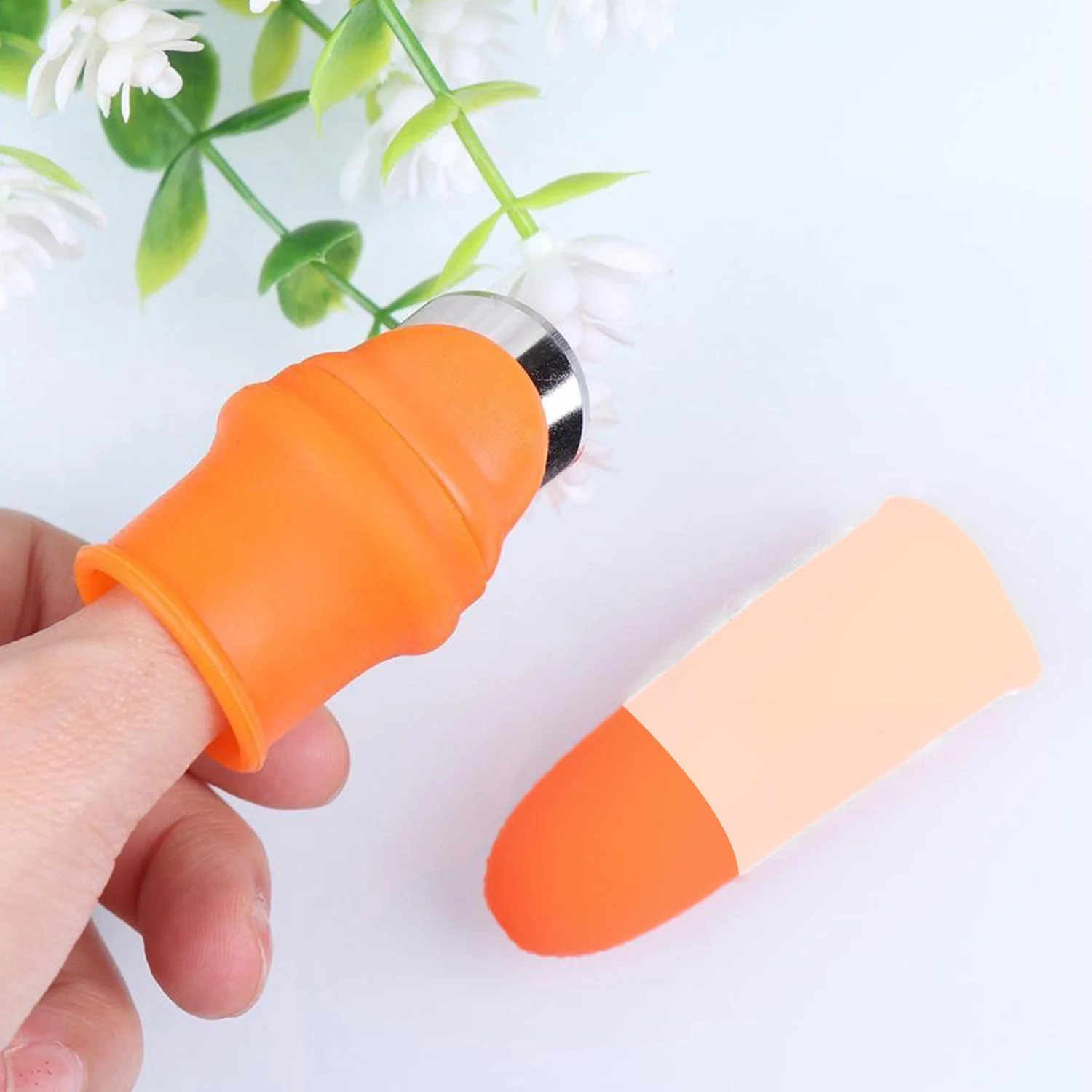 5-Piece Vegetable Thumb Cutter Set with Sharp Blades - Image 4