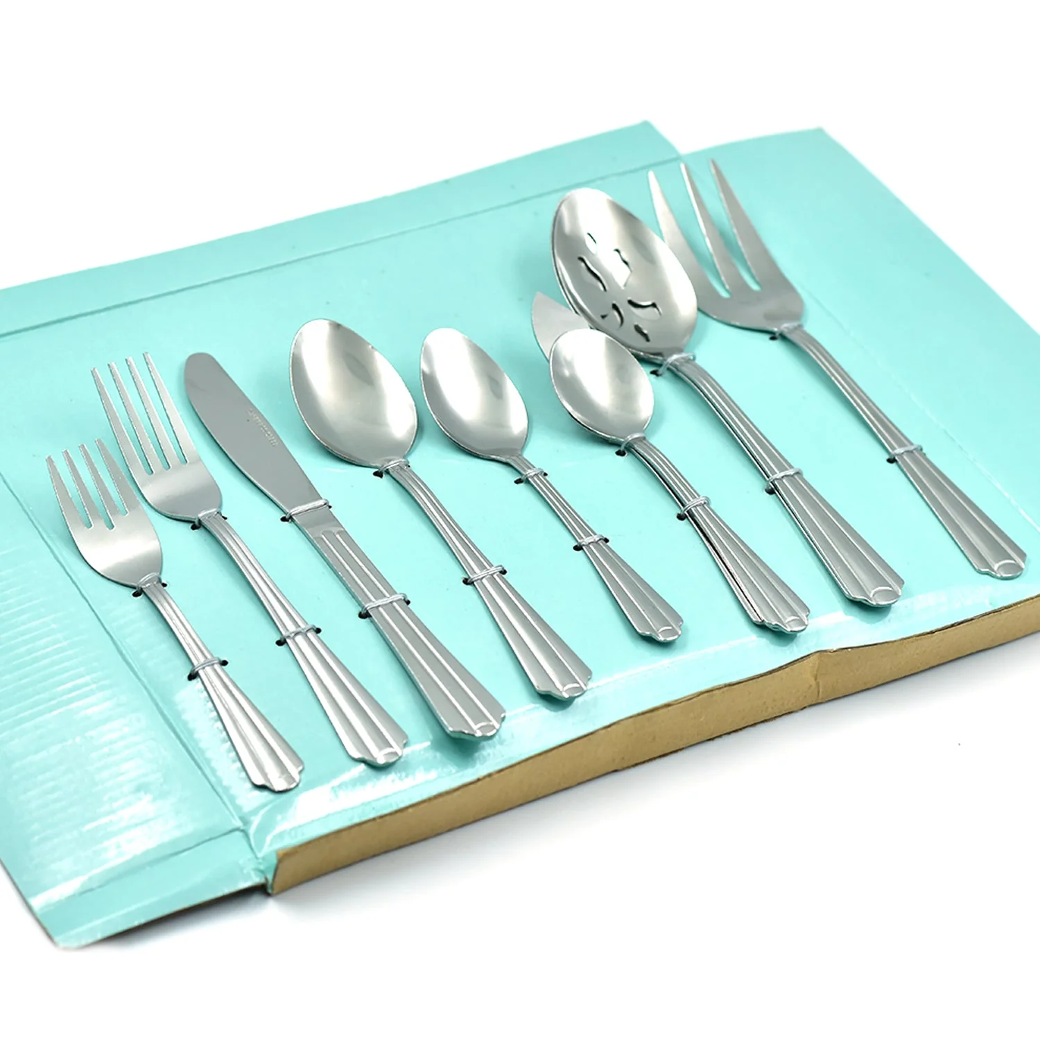 45Pc Stainless steel Flatware Set - Image 6