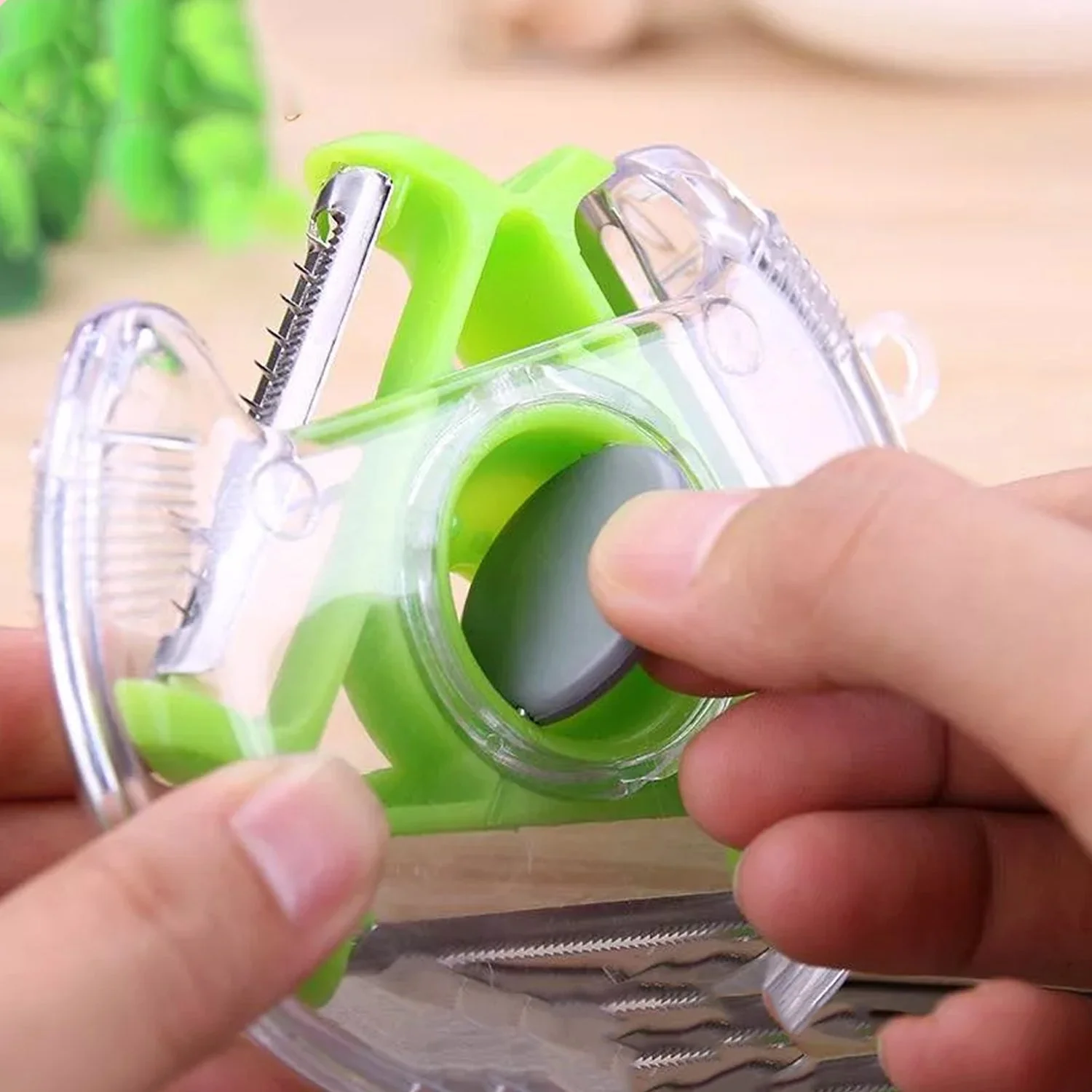 Round Planer Peeler and Cutter Vegetable Slicer Kitchen Tool. - Image 4