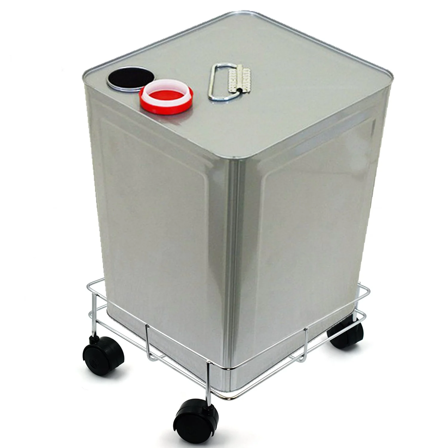 Ss Square Oil Stand For Carrying Oil Bottles And Jars Easily Without Any Problem - Image 4