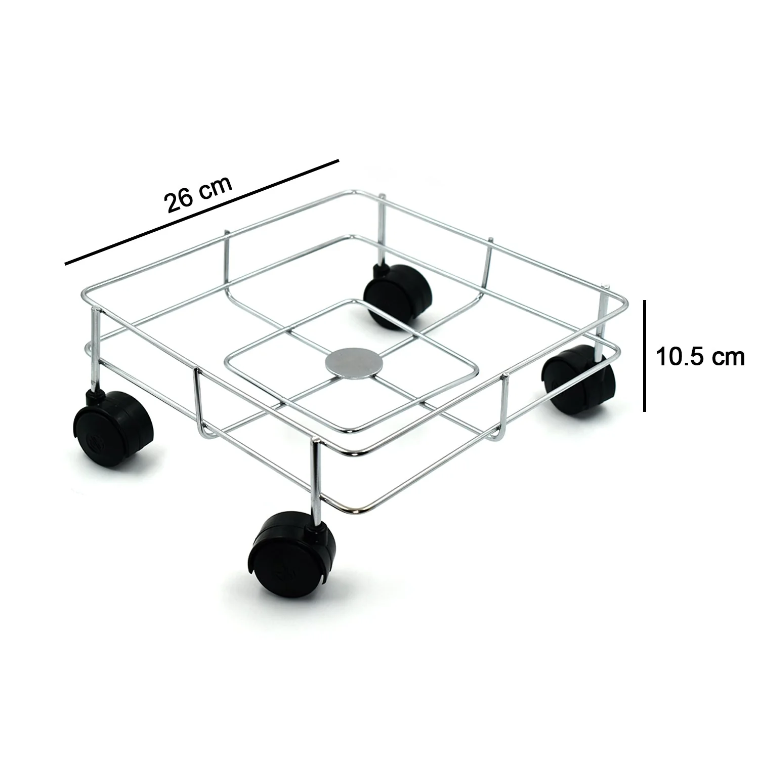 Ss Square Oil Stand For Carrying Oil Bottles And Jars Easily Without Any Problem - Image 6