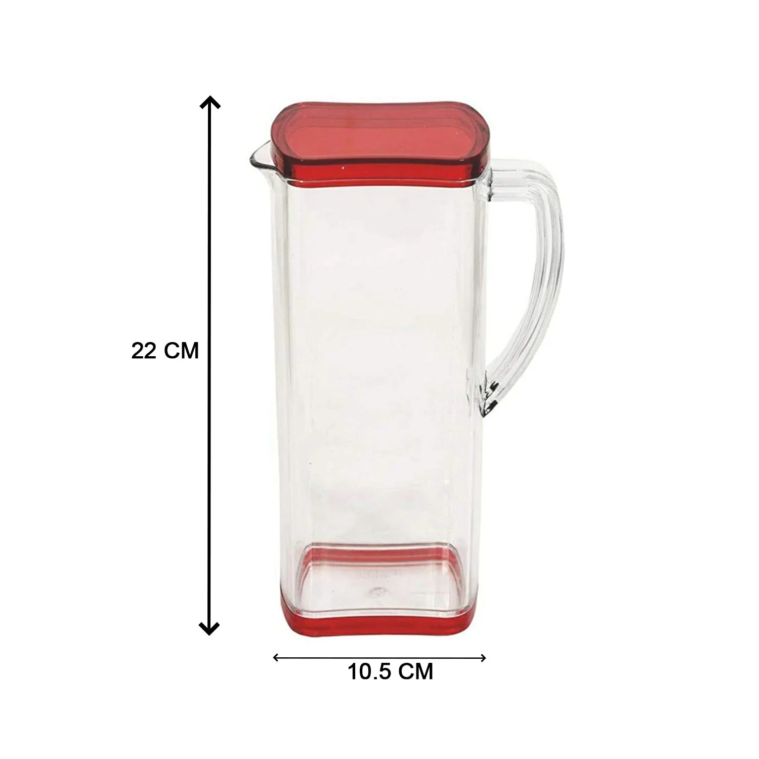 2000Ml Square Jug For Carrying Water And Types Of Juices And Beverages And All. - Image 6