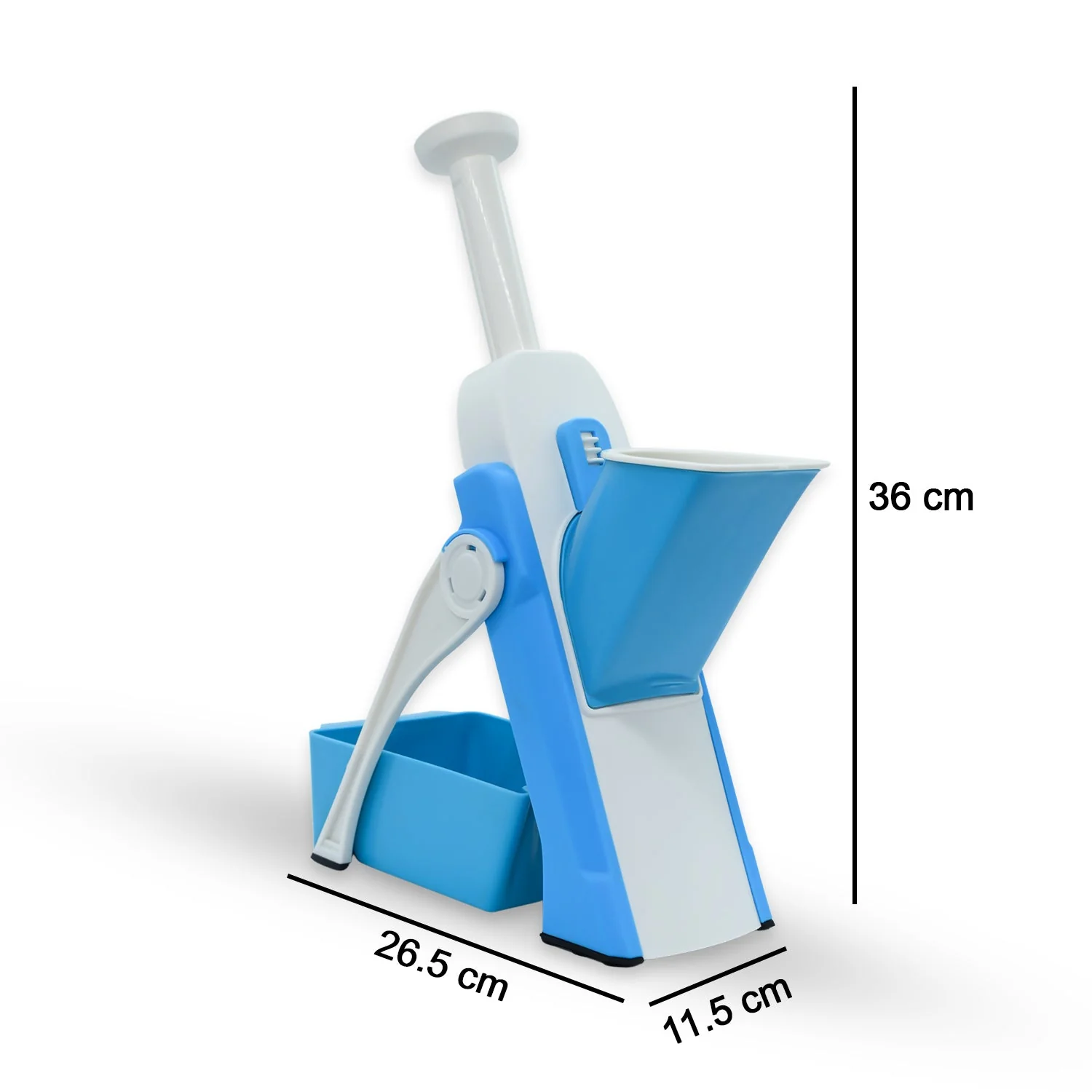 Multi functional Time Saving Adjustable Hand Press Vegetables Chopper - Image 7