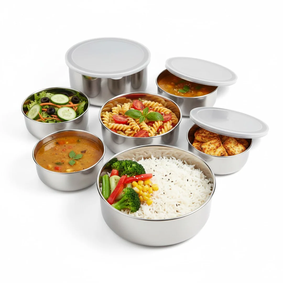 Stainless Steel Food Storage Airtight & Leak Proof Lunch Box - Image 4