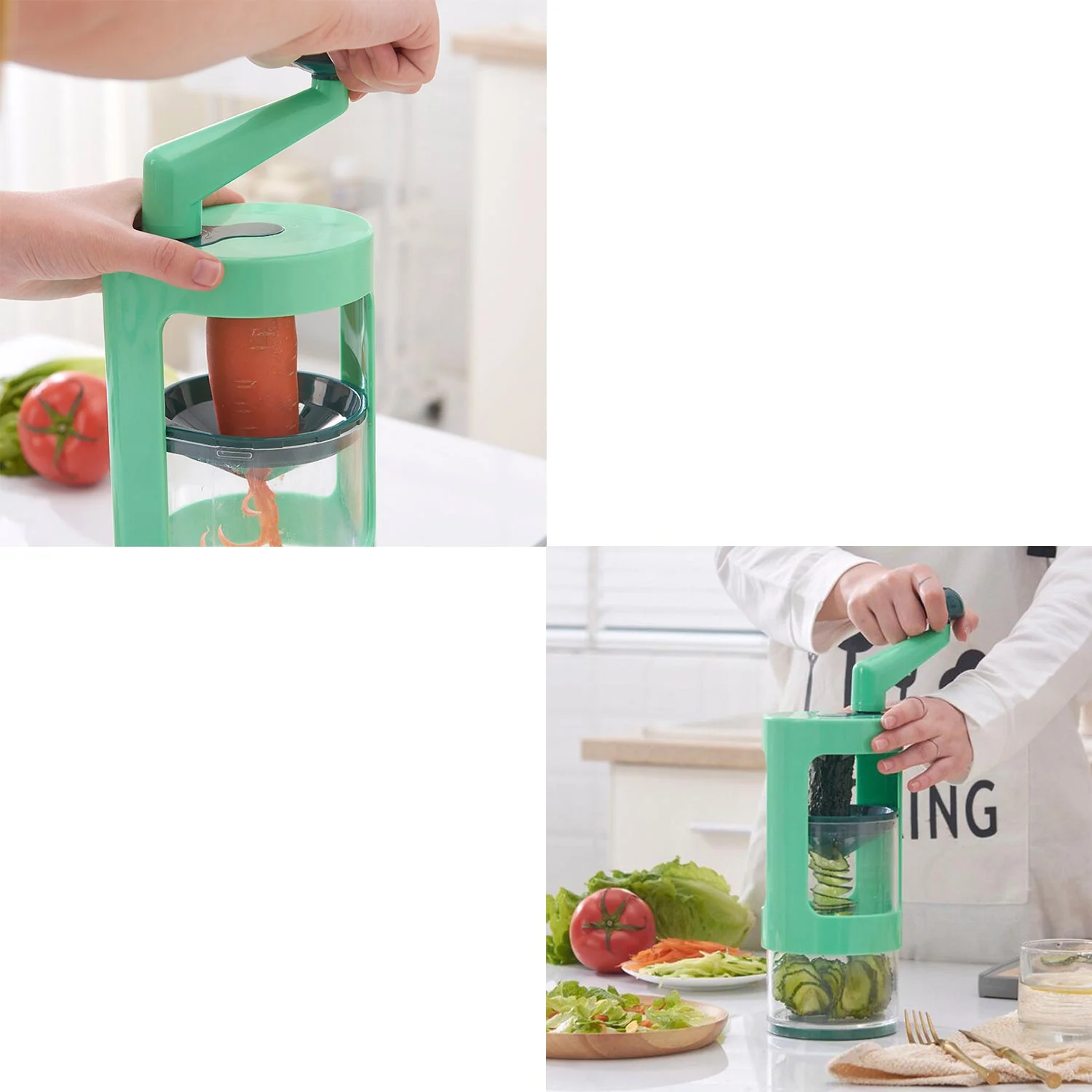 Spiral Cutter for Vegetable Spaghetti, Spirals And Julienne - Image 6