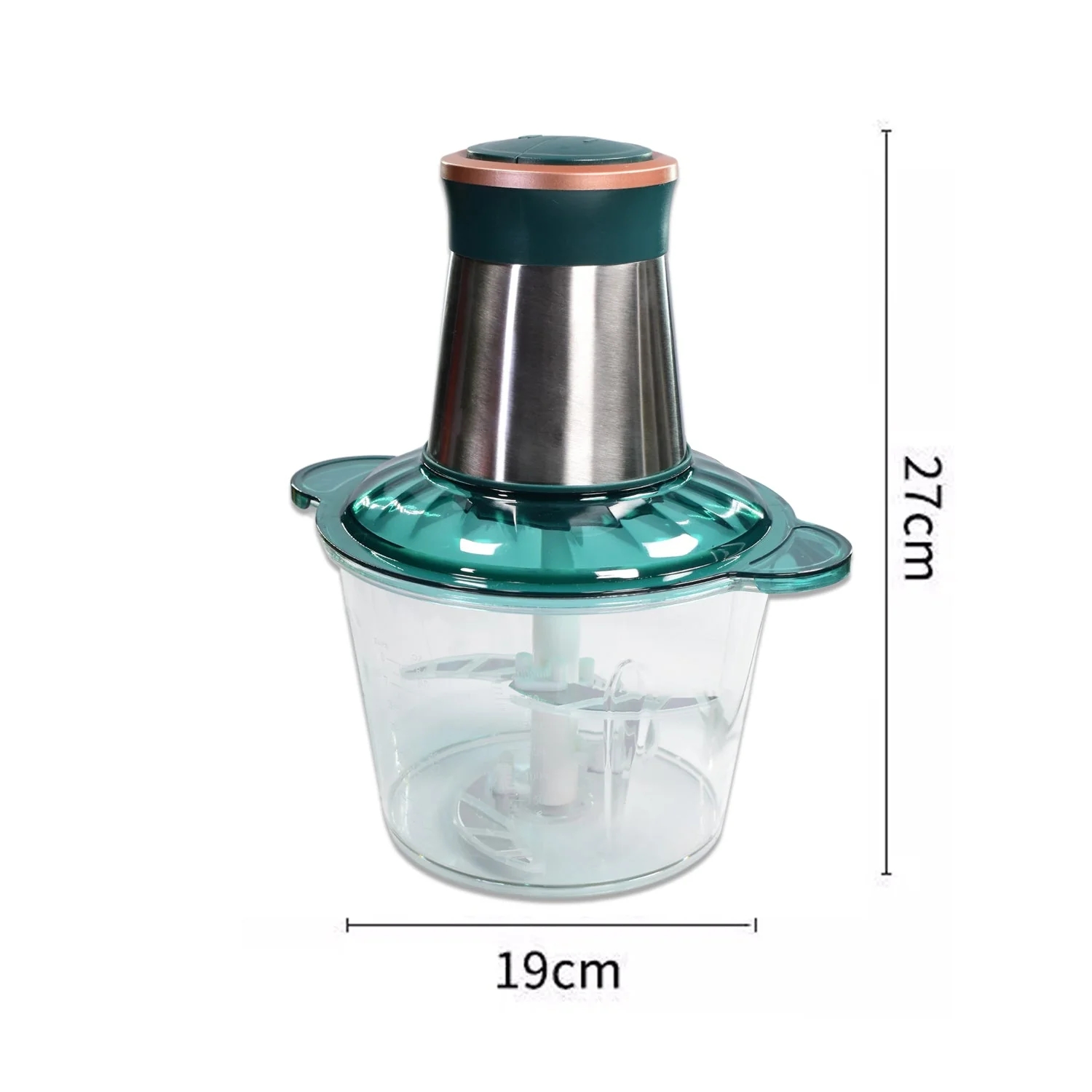 Stainless Steel Electric Meat Grinders with Bowl for Food Chopping Meat & Vegetable - Image 5