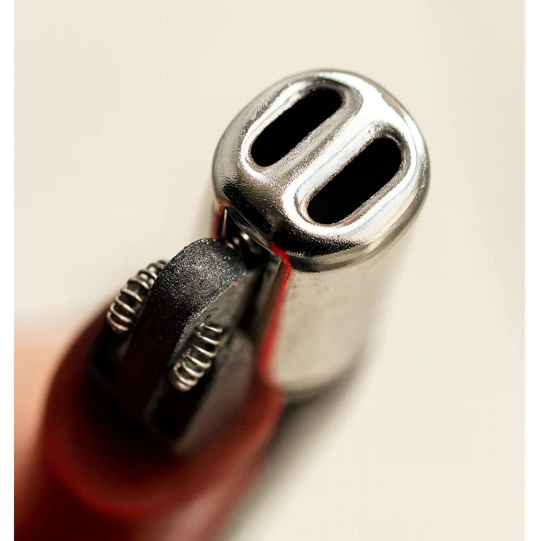 Stainless Steel Square Gas Lighter - Image 6