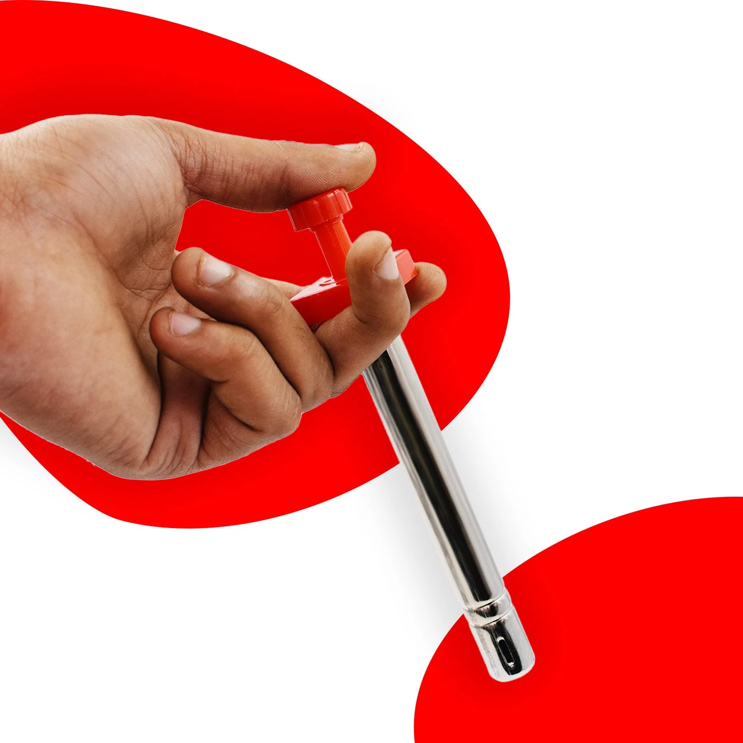 Stainless Steel Square Gas Lighter - Image 8