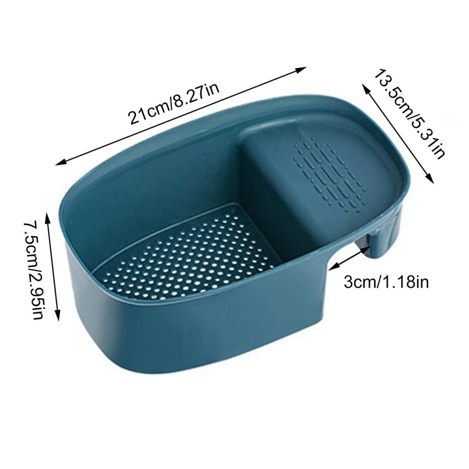 Kitchen Dish Drainer and Drying Rack Sink Basket - Image 5