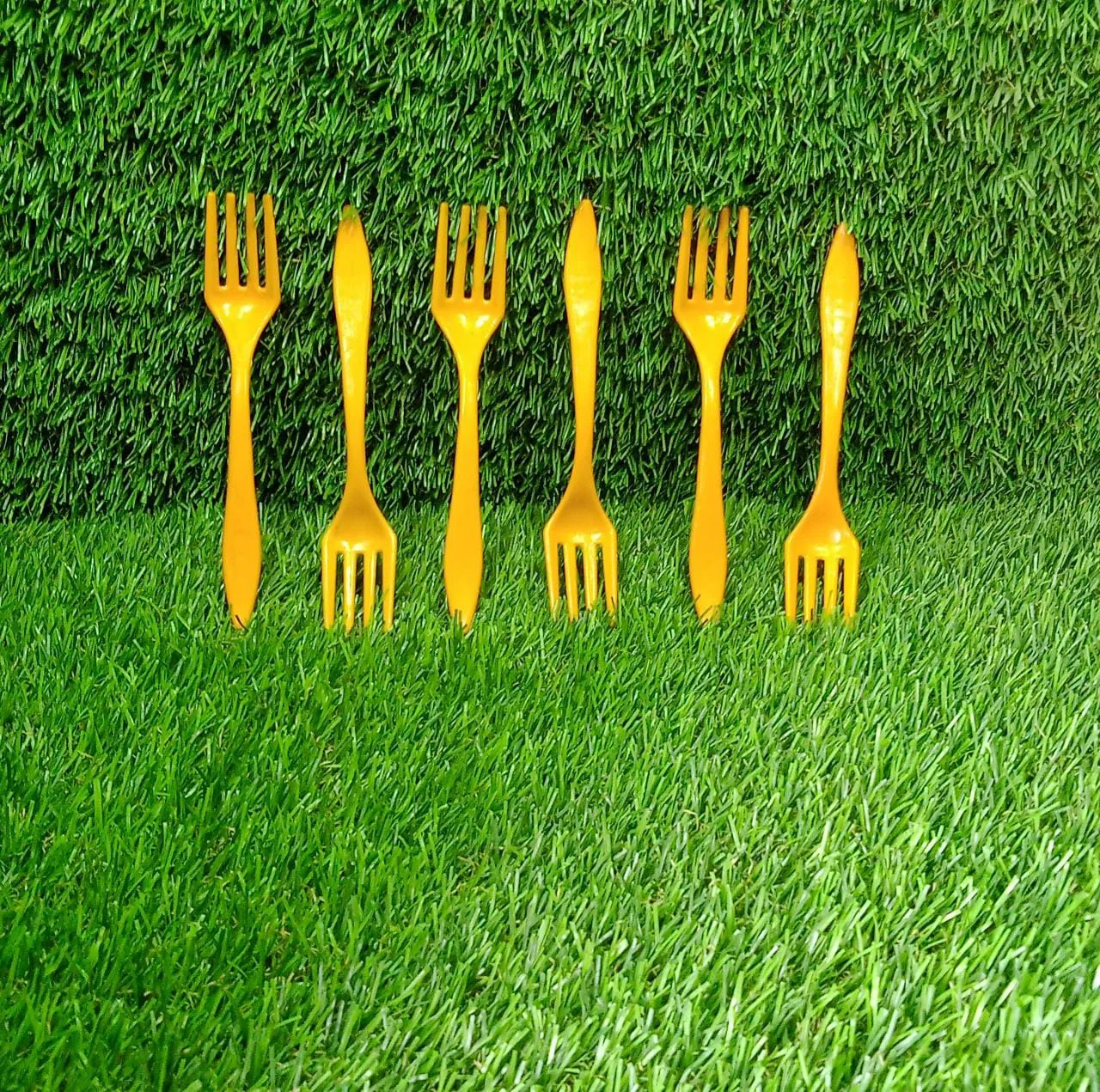Small plastic 6pc Serving Fork Set for kitchen - Image 8