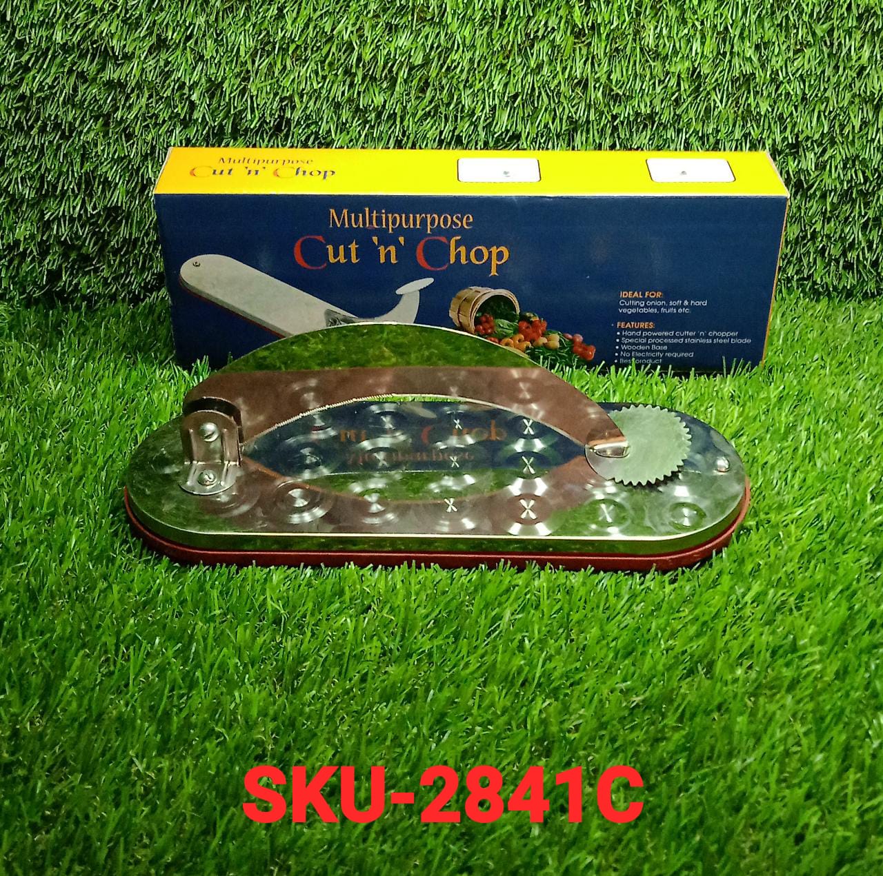 Steel Vegetable Cutter – Premium Fruit & Vegetable Cutting Tool (Color Box) - Image 7