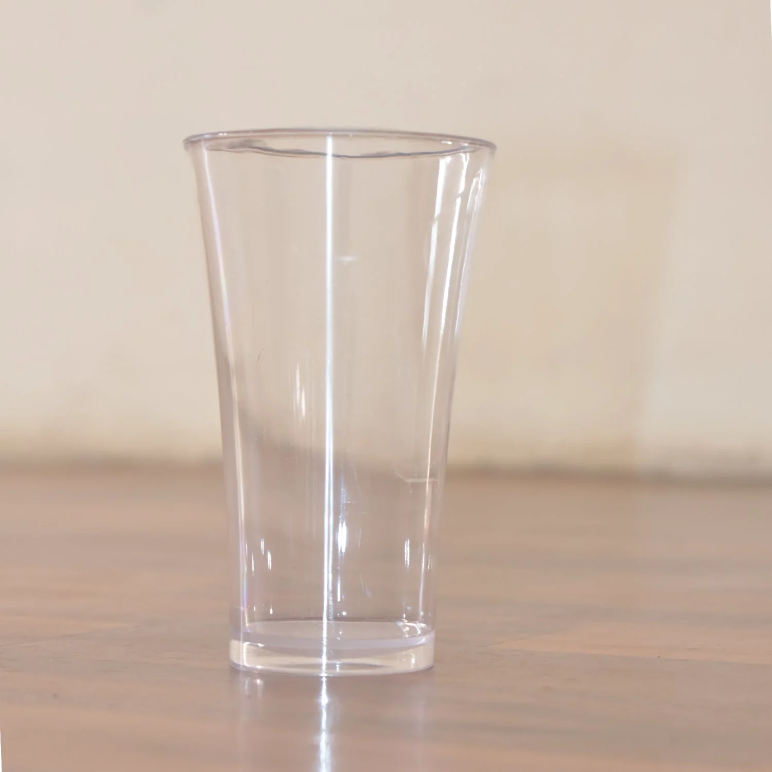 Plastic Drinking Glass Juice Glass Water Glass Set of 6 Transparent Glass - Image 8
