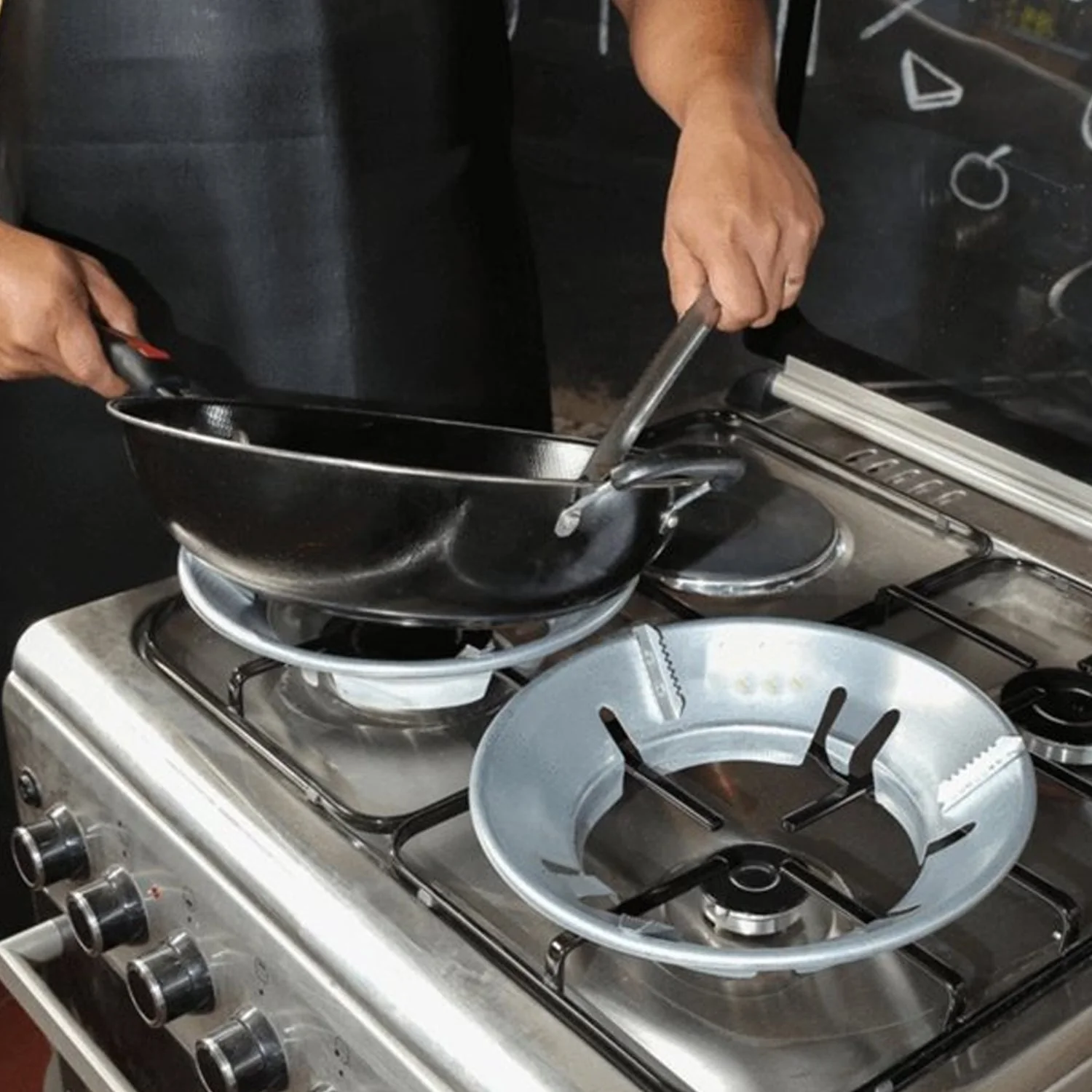 Home Gas Stove Fire & Windproof Energy Saving Stand - Image 9