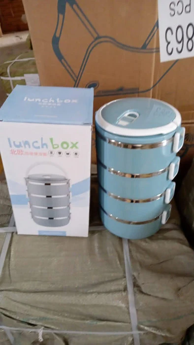 Customized Multi Layer Stainless Steel Hot Lunch Box (4 Layer) - Image 5