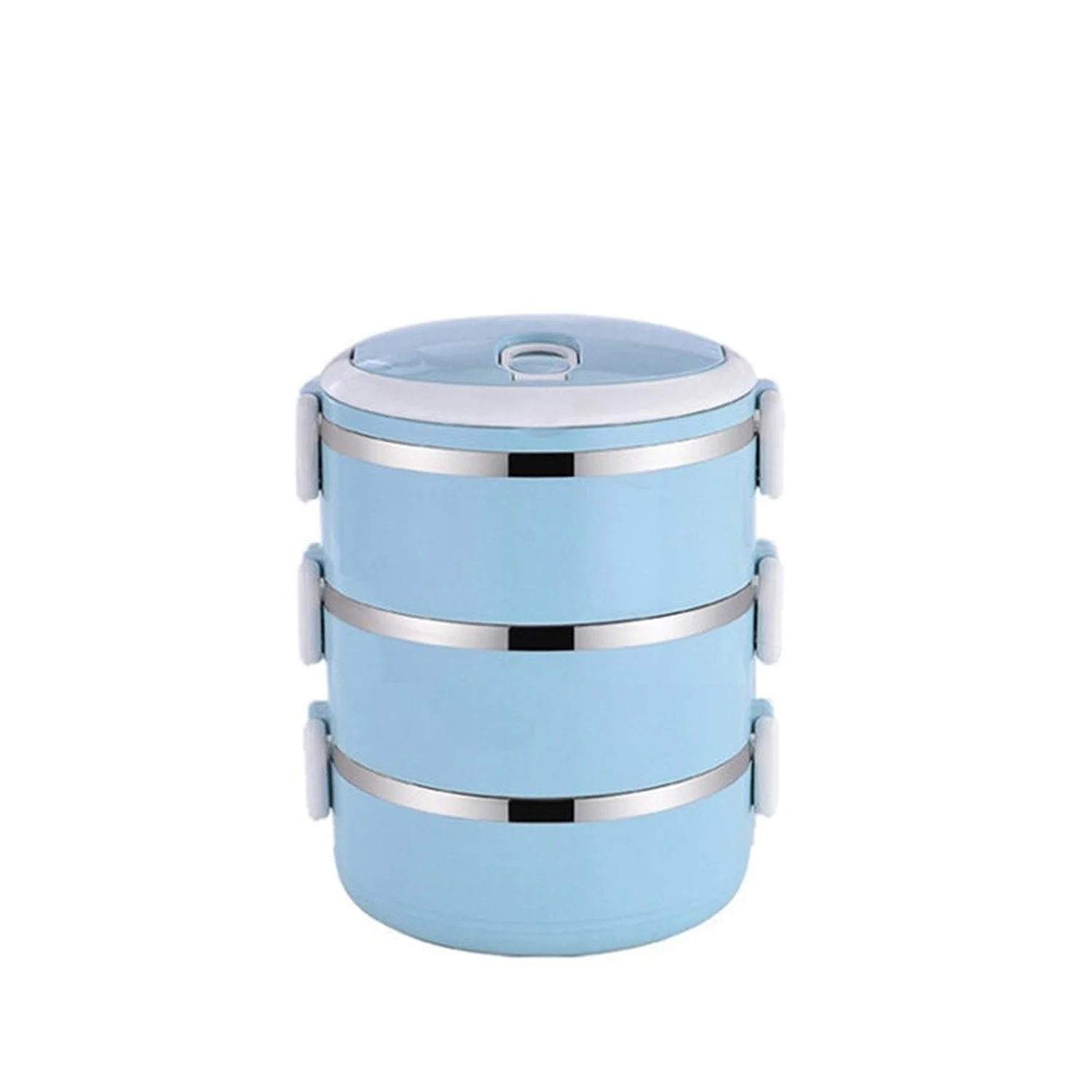 Customized Multi Layer Stainless Steel Hot Lunch Box (3 Layer) - Image 4