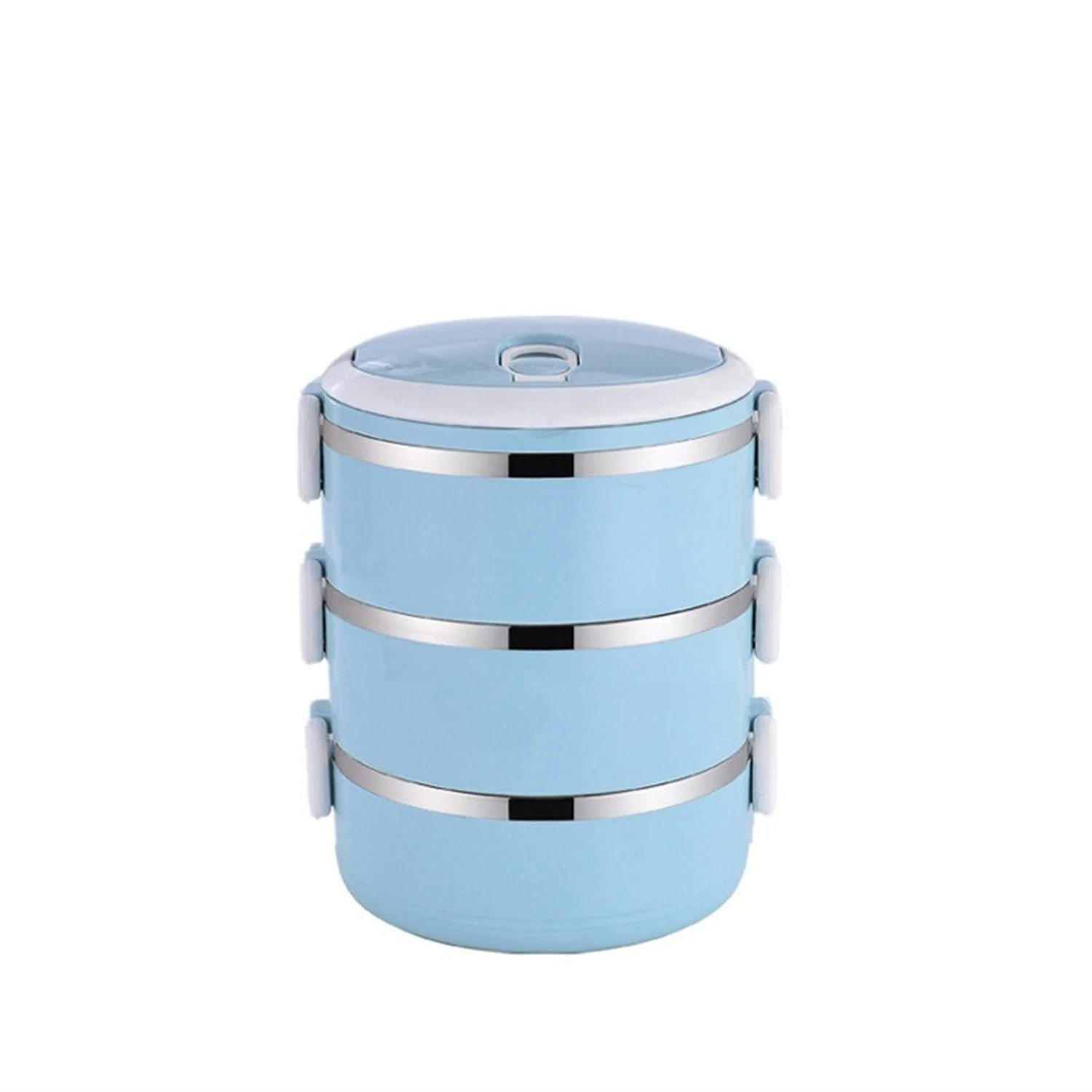 Multi Layer Stainless Steel Hot Lunch Box (3 Layer) - Image 4