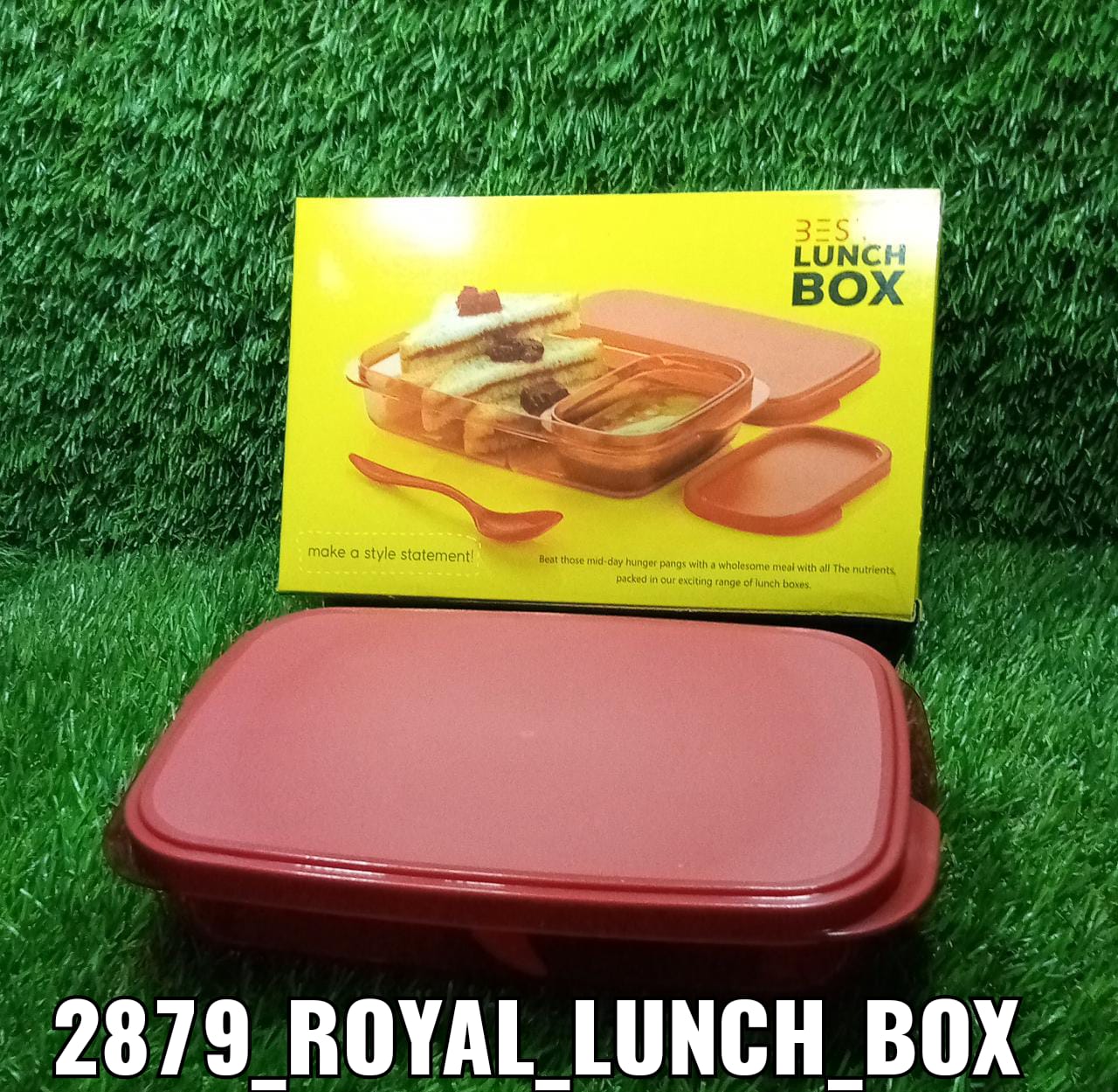 Seal Rectangular 2 Containers Lunch Box - Image 8