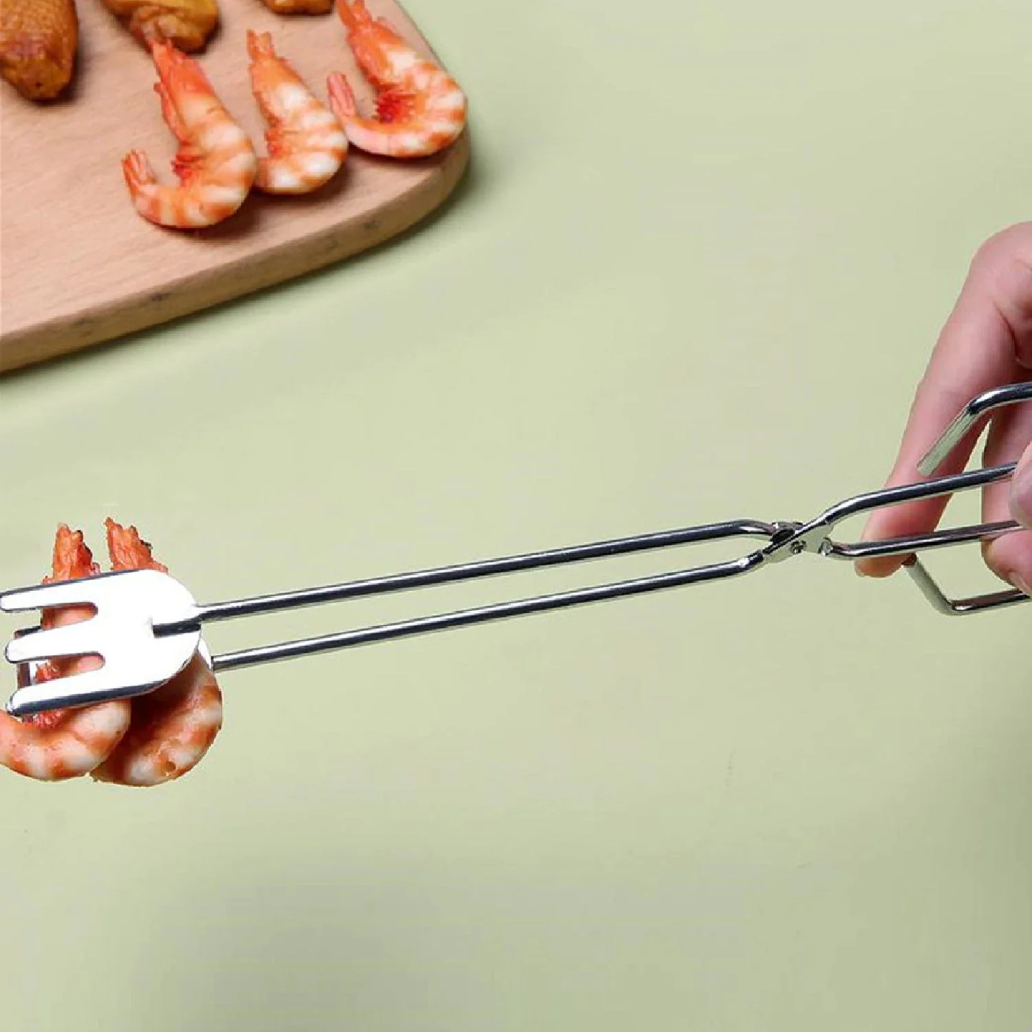 Multi functional Metal BBQ Clip Tongs Clamp for Garbage Charcoal Serving Tools - Image 7