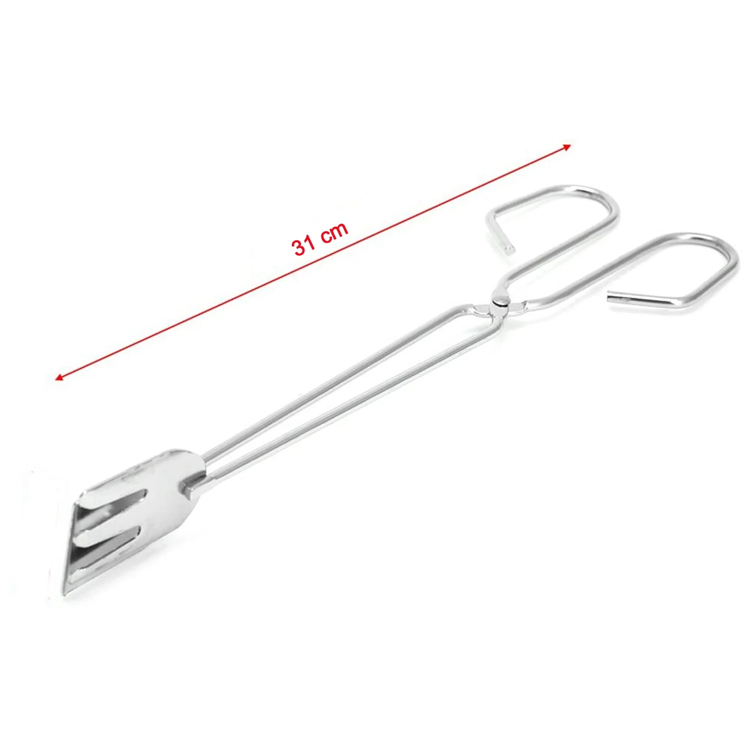 31cm Multi-Functional Metal BBQ Tongs for Serving (Clamp, Durable) - Image 6