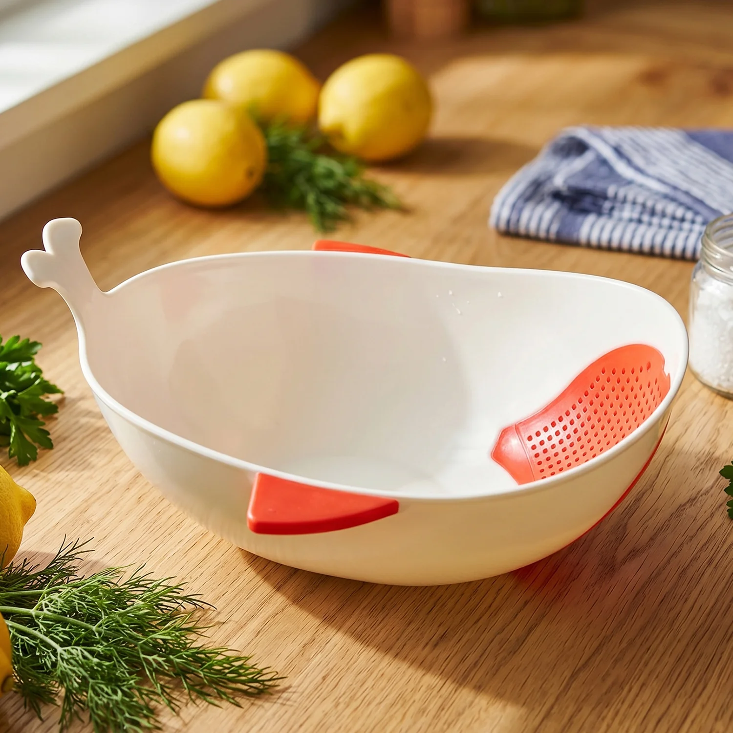 Fish-Shaped Rice Drainer for Efficient Washing and Draining – 1 Pc - Image 7