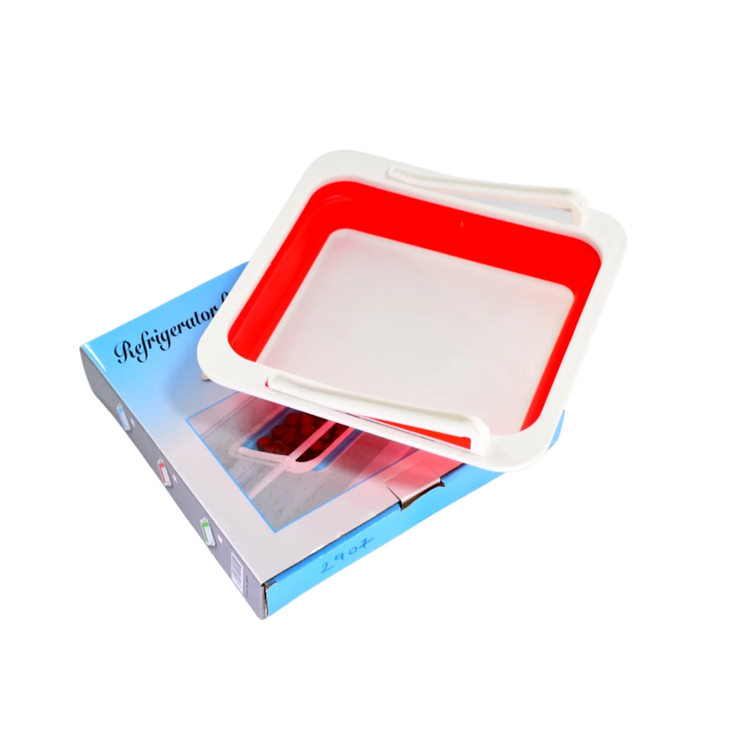 Refrigerator Folding Storage Box – Fridge Basket, Sliding Storage Racks & Tray - Image 4