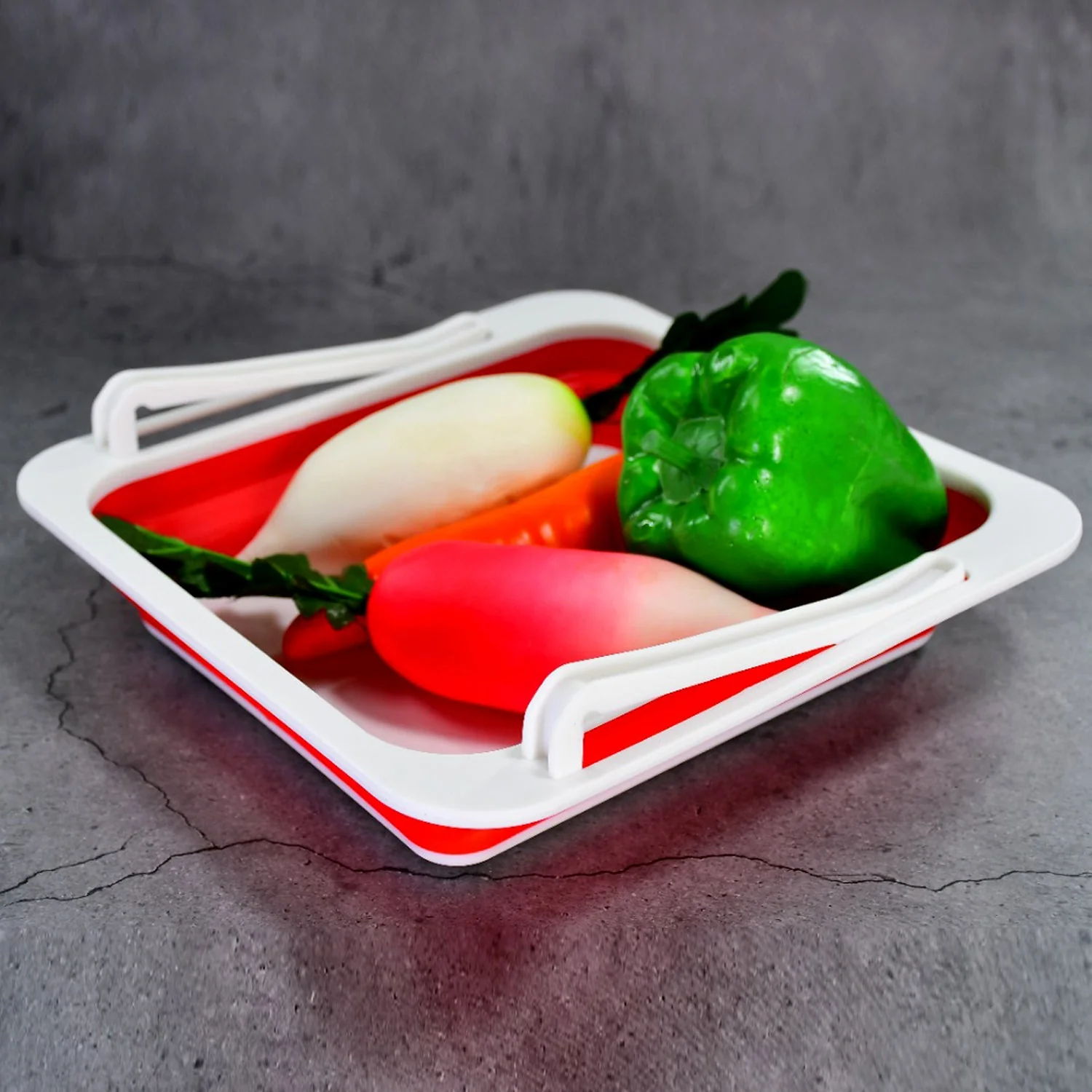 Refrigerator Folding Storage Box – Fridge Basket, Sliding Storage Racks & Tray - Image 5