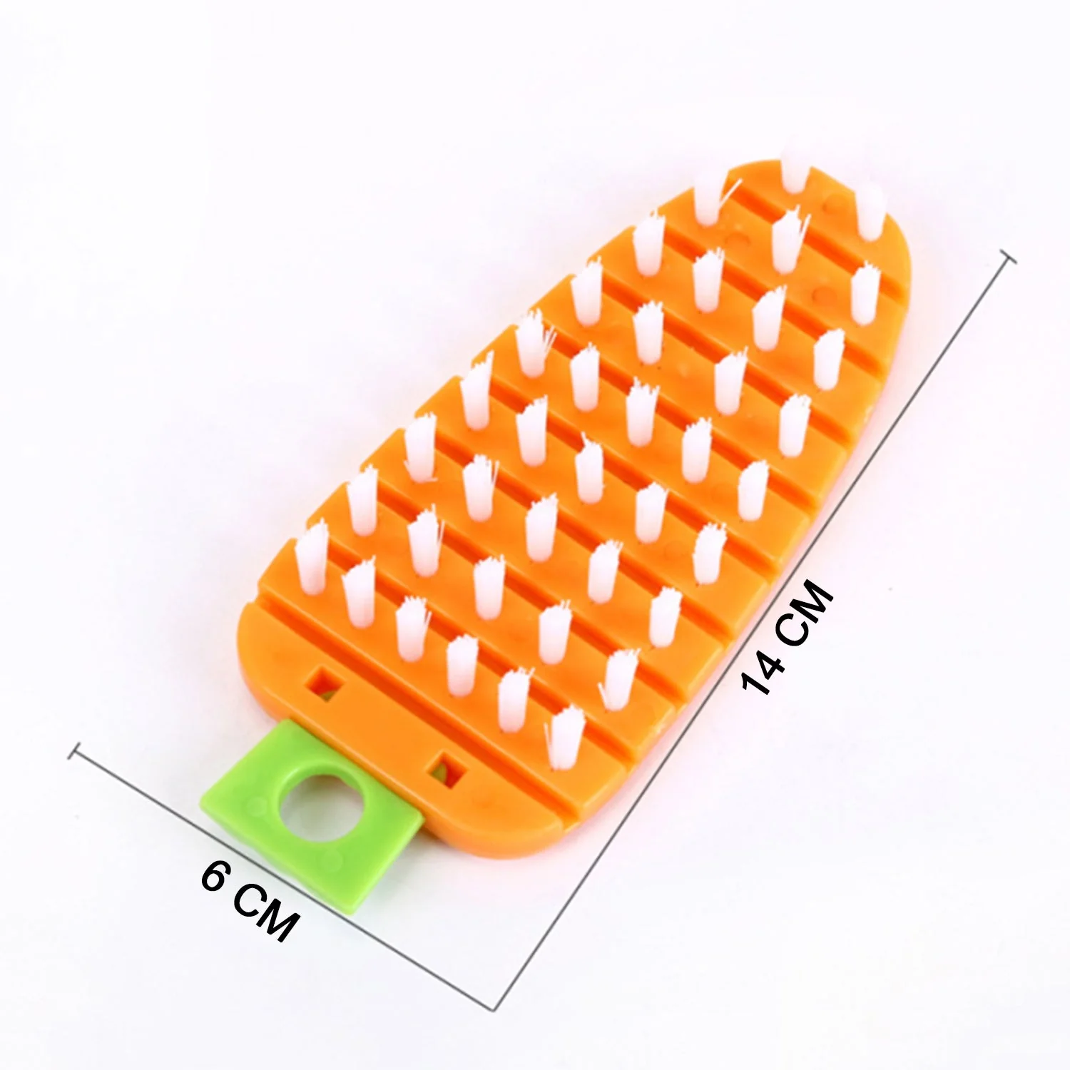 Vegetable Scrubbing Brush Non Toxic Fruit Brush Carrot Shape for Vegetables - Image 5