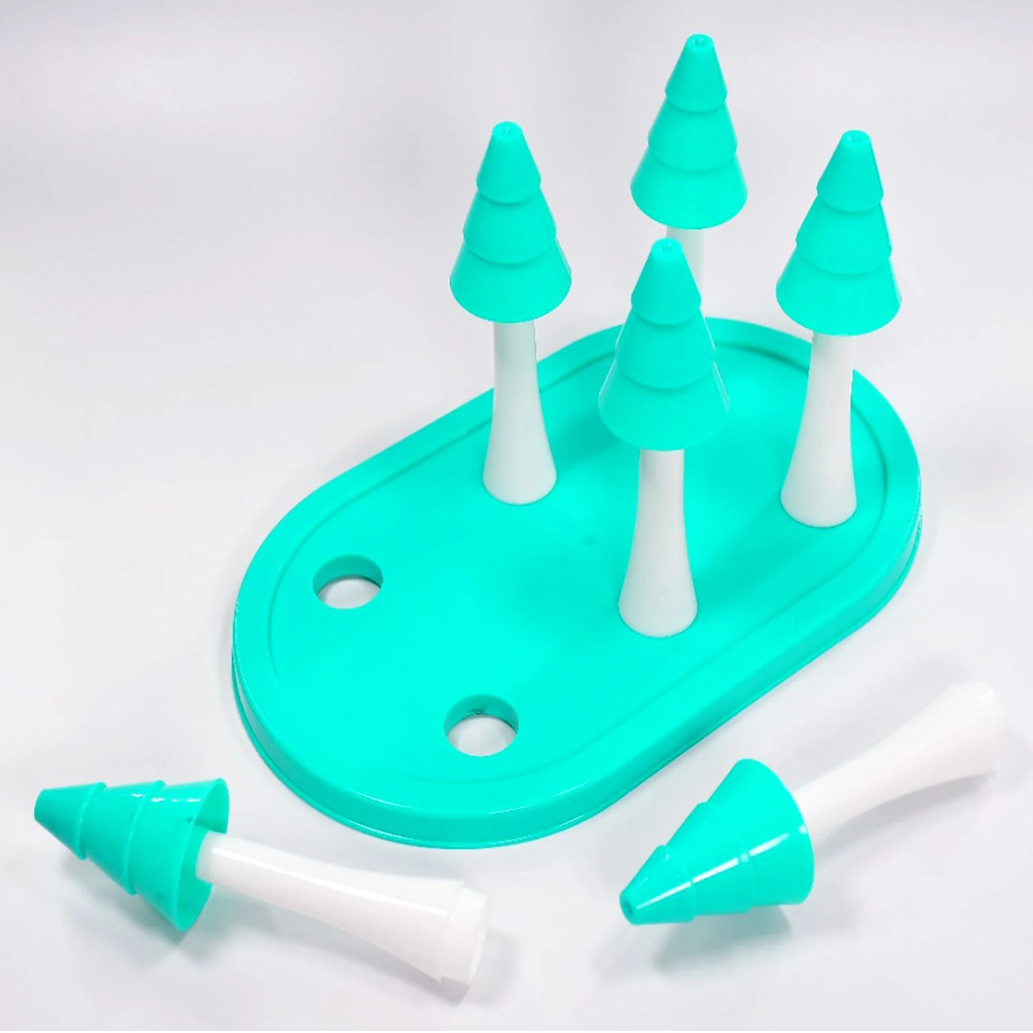 Plastic Glass Stand – Antique Tumbler Holder for Kitchen & Dining Table - Image 3