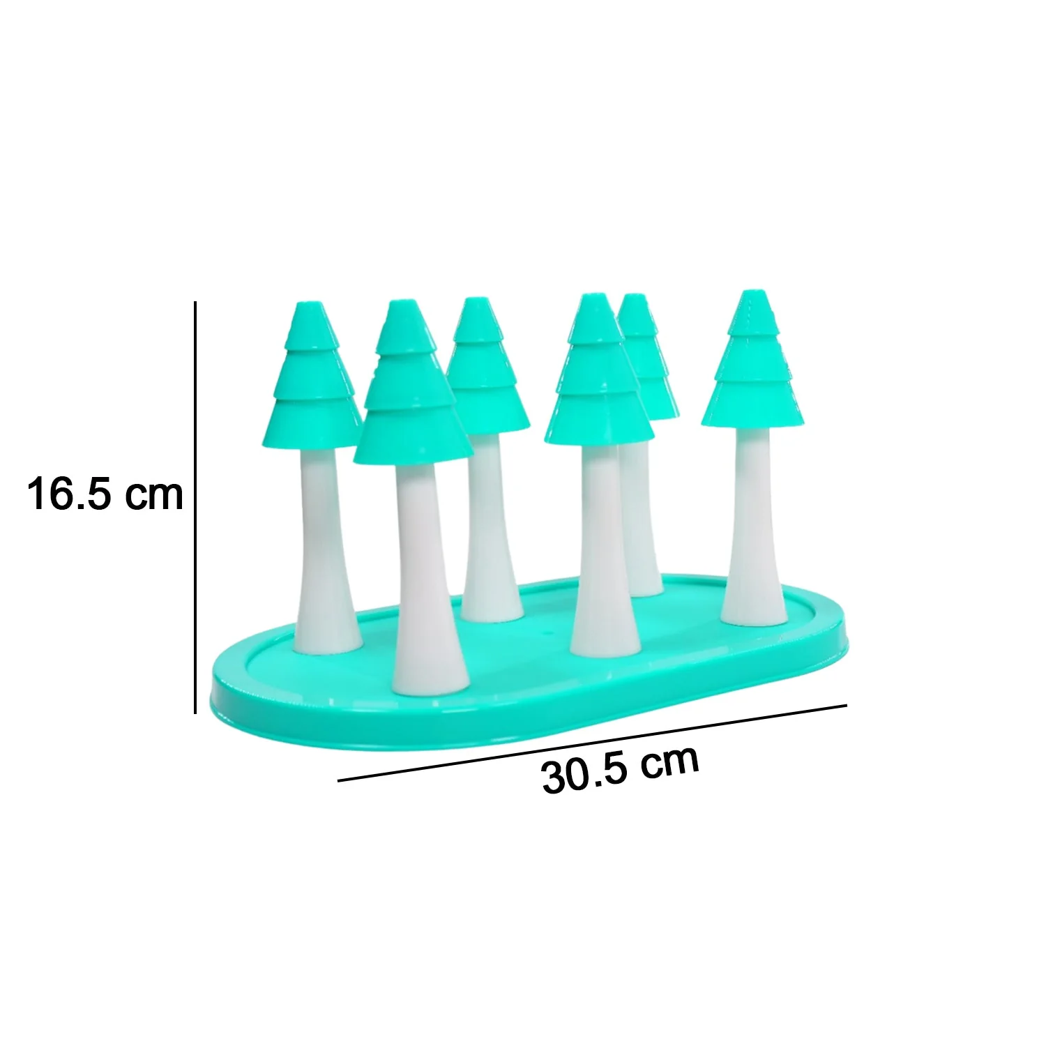 Plastic Glass Stand – Antique Tumbler Holder for Kitchen & Dining Table - Image 5