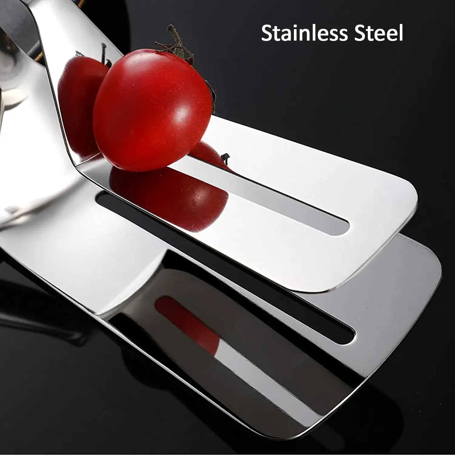 Multifunction Stainless Steel Cooking Tong for Frying & BBQ - Image 9